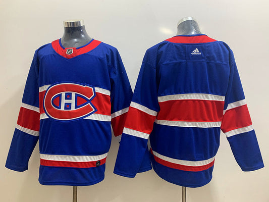 Men's Montreal Canadiens Light Blue Blank Jerseys