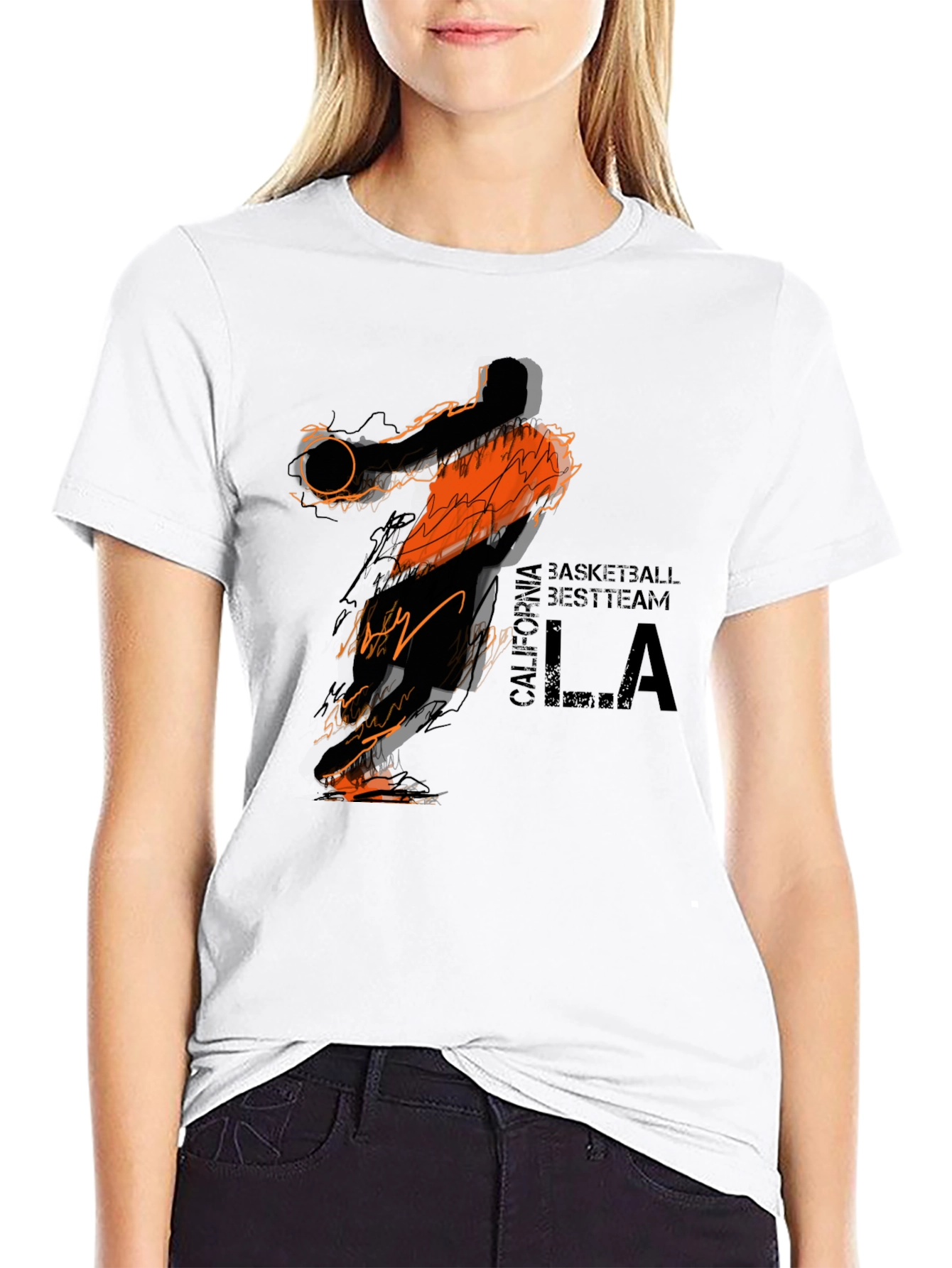 Basketball Player LA T-Shirt