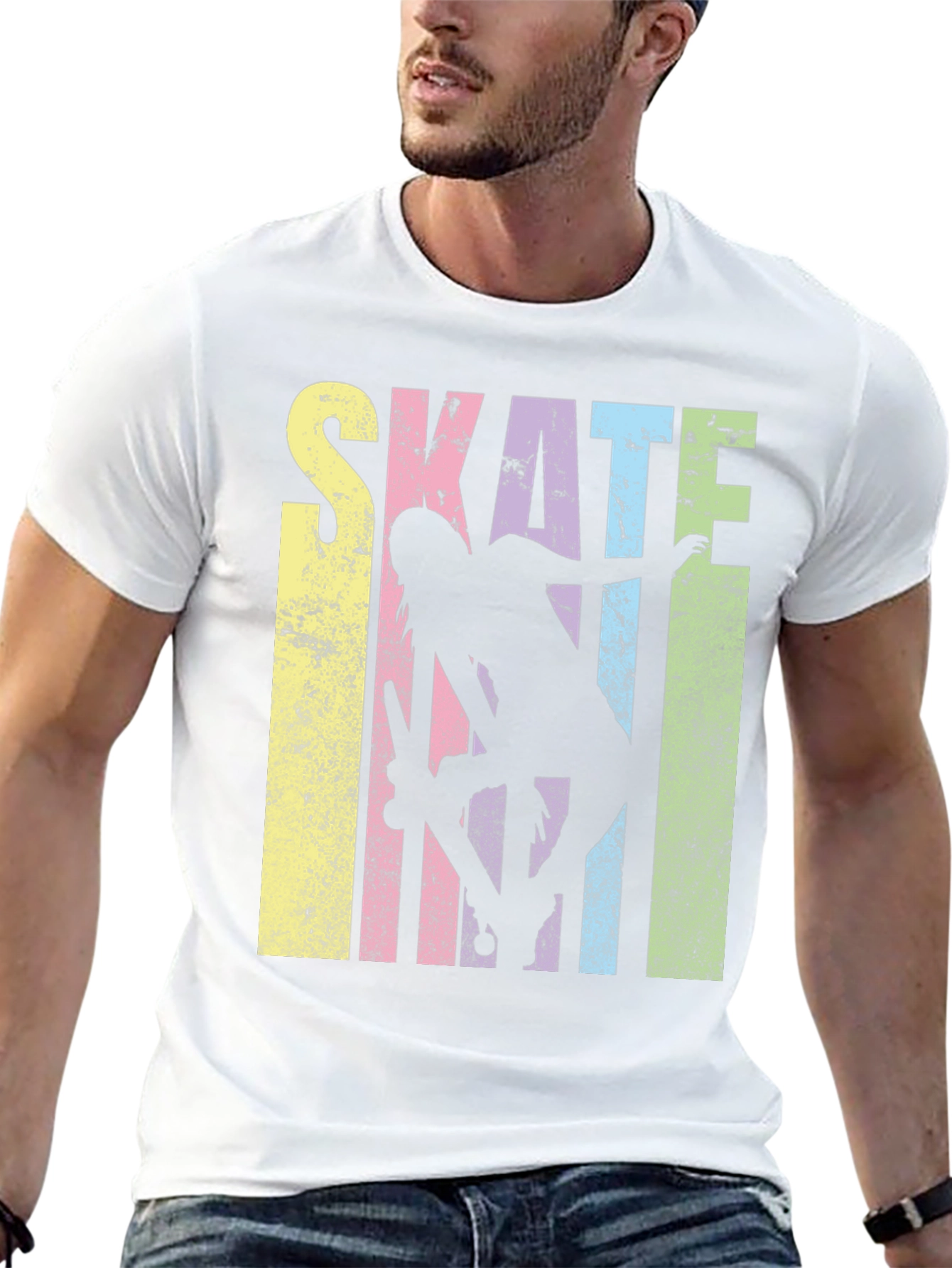 Retro Skate T-Shirt: Cool Skater Style