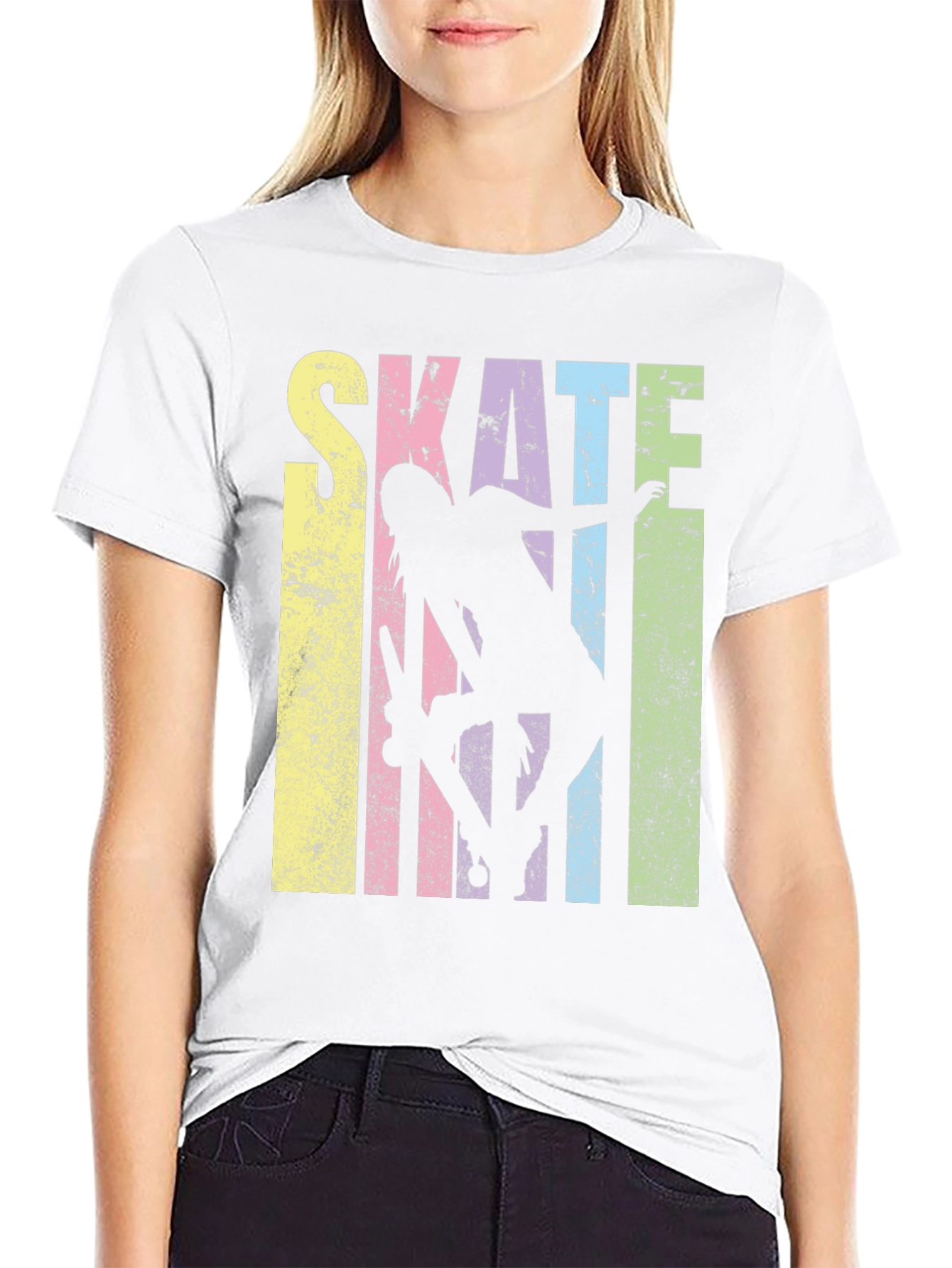 Retro Skate T-Shirt: Cool Skater Style