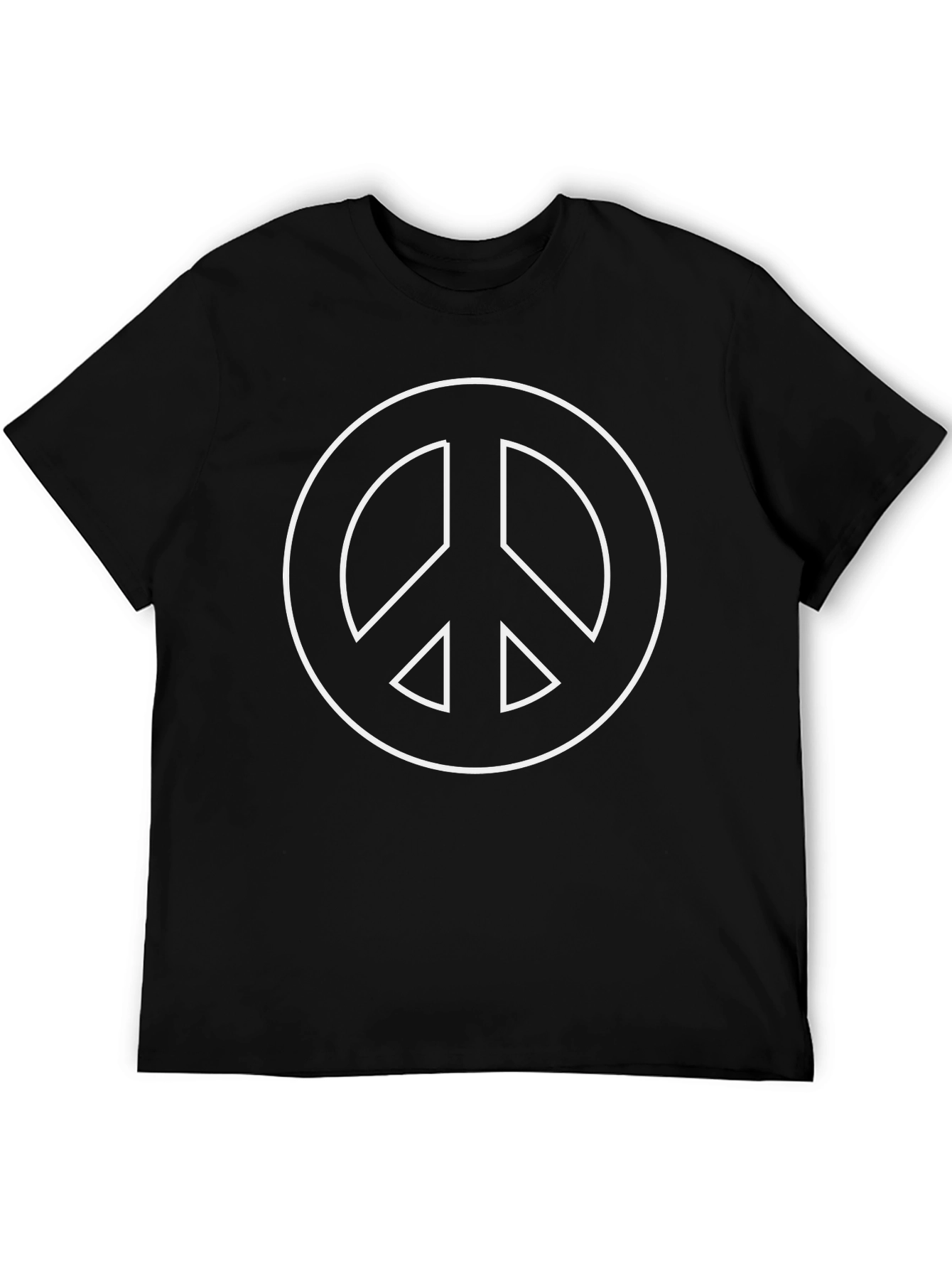 Peace Sign Black T-Shirt
