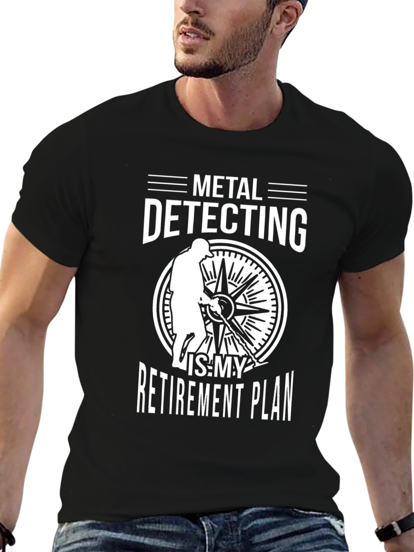Metal Detecting Retirement Plan T-Shirt