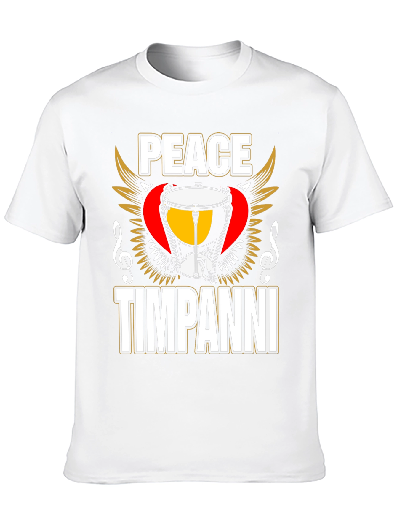 Peace Timpanni Music T-Shirt