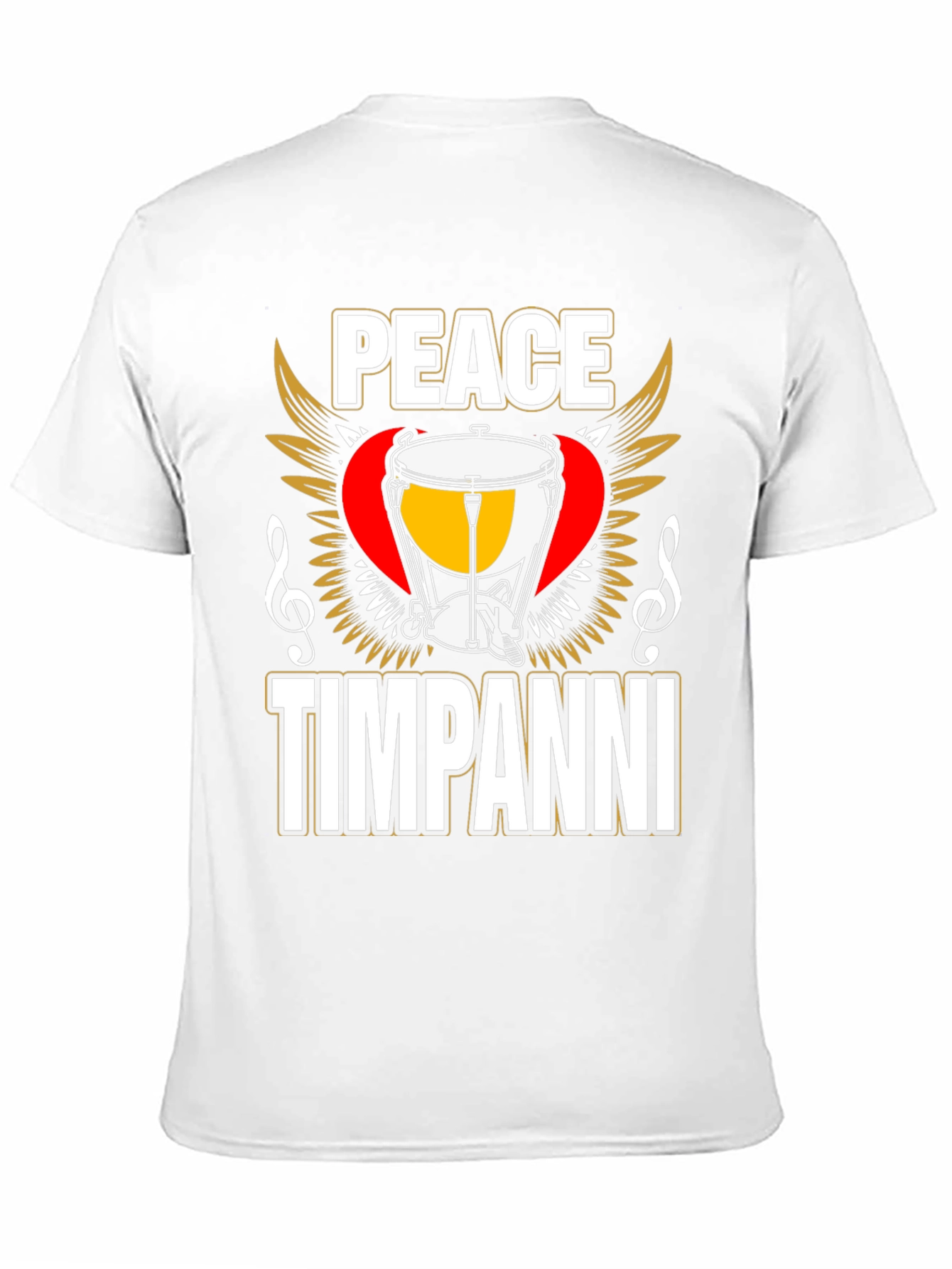 Peace Timpanni Music T-Shirt