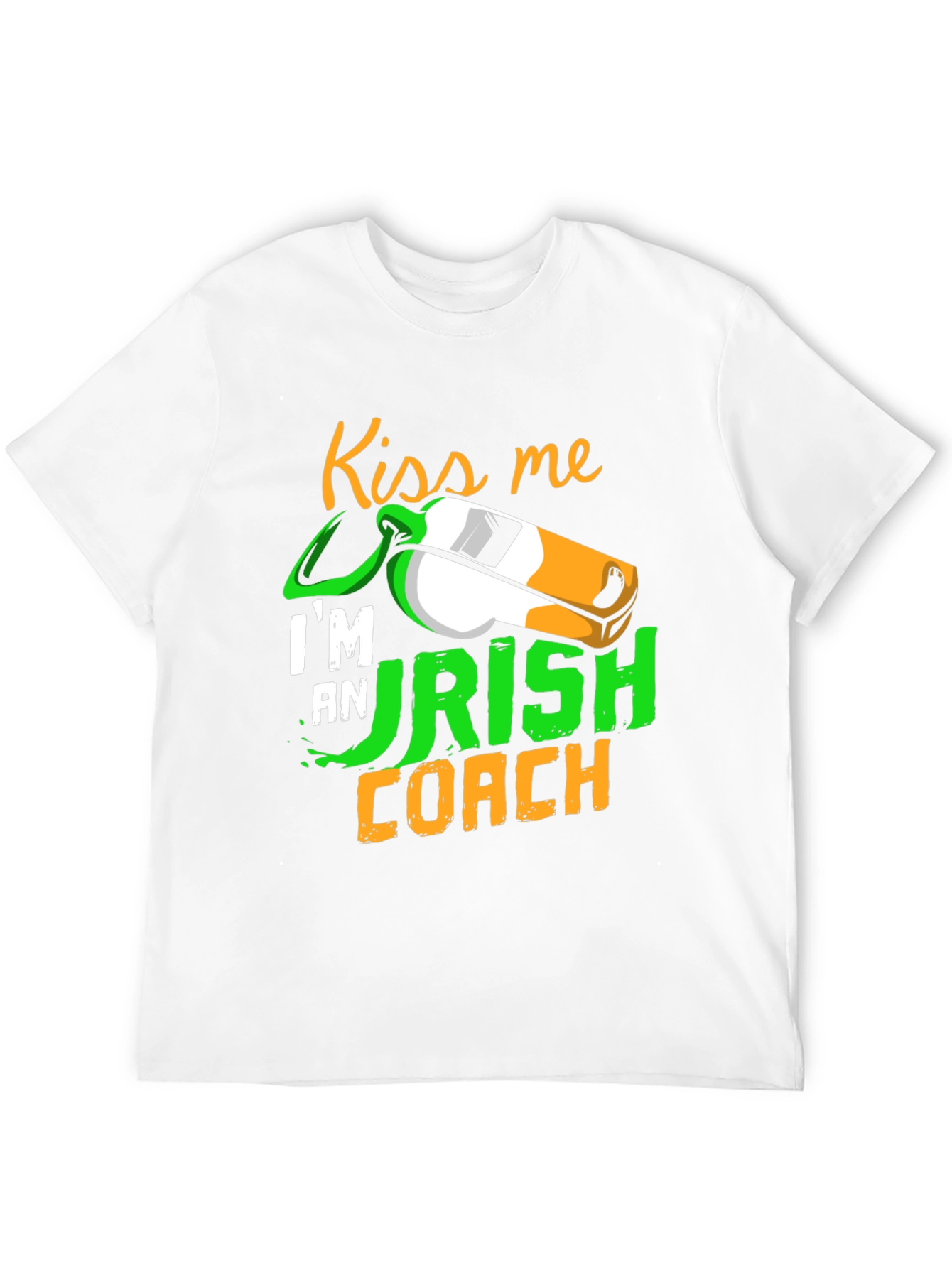 Kiss Me Im an Irish Coach T-Shirt