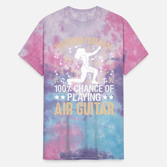 100% Chance Of Playing Air Guitar Funny Air Guitar