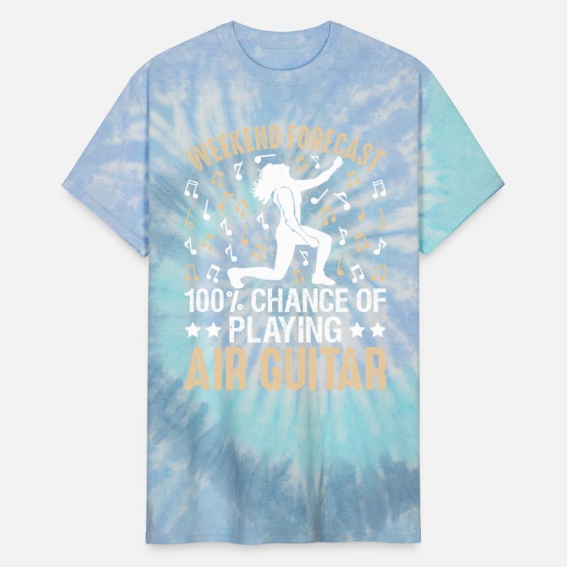 100% Chance Of Playing Air Guitar Funny Air Guitar