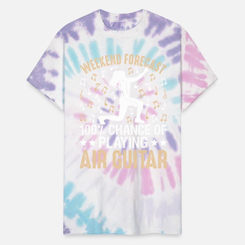 100% Chance Of Playing Air Guitar Funny Air Guitar