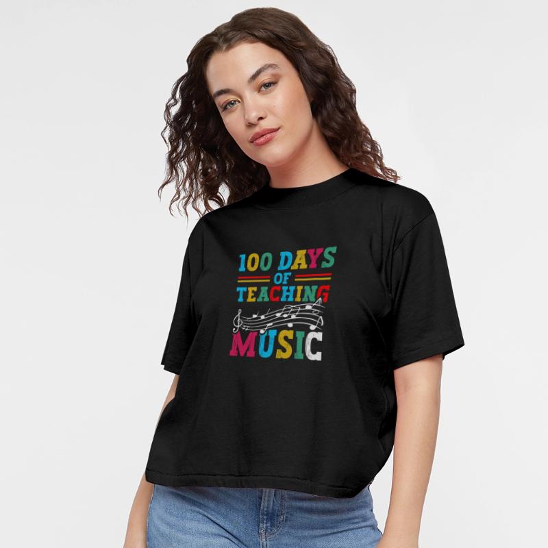 100 Days Of Teaching Music School Subject Teacher