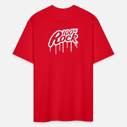 100 % Percent Rock Music Graffiti Drops Text Stamp
