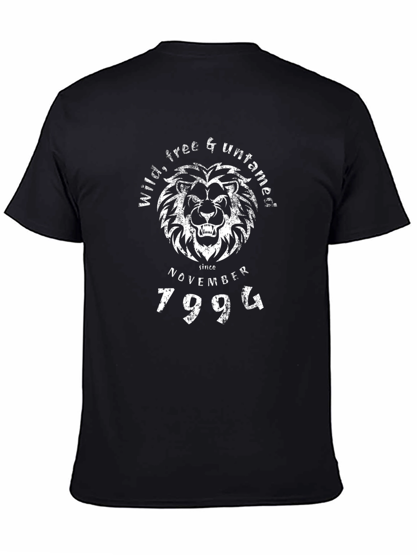 Wild Free & Untamed Lion Tee - November 1994