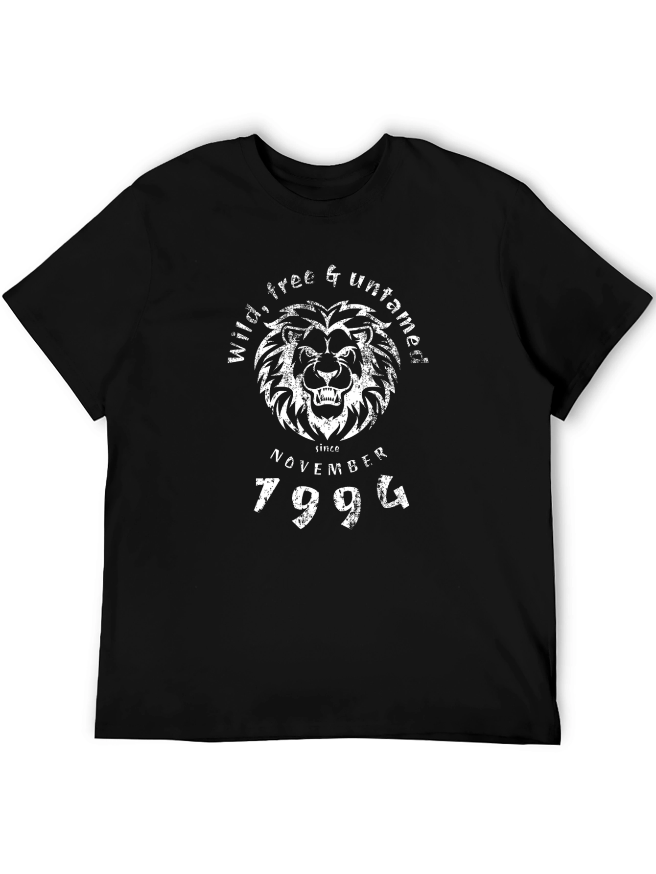 Wild Free & Untamed Lion Tee - November 1994