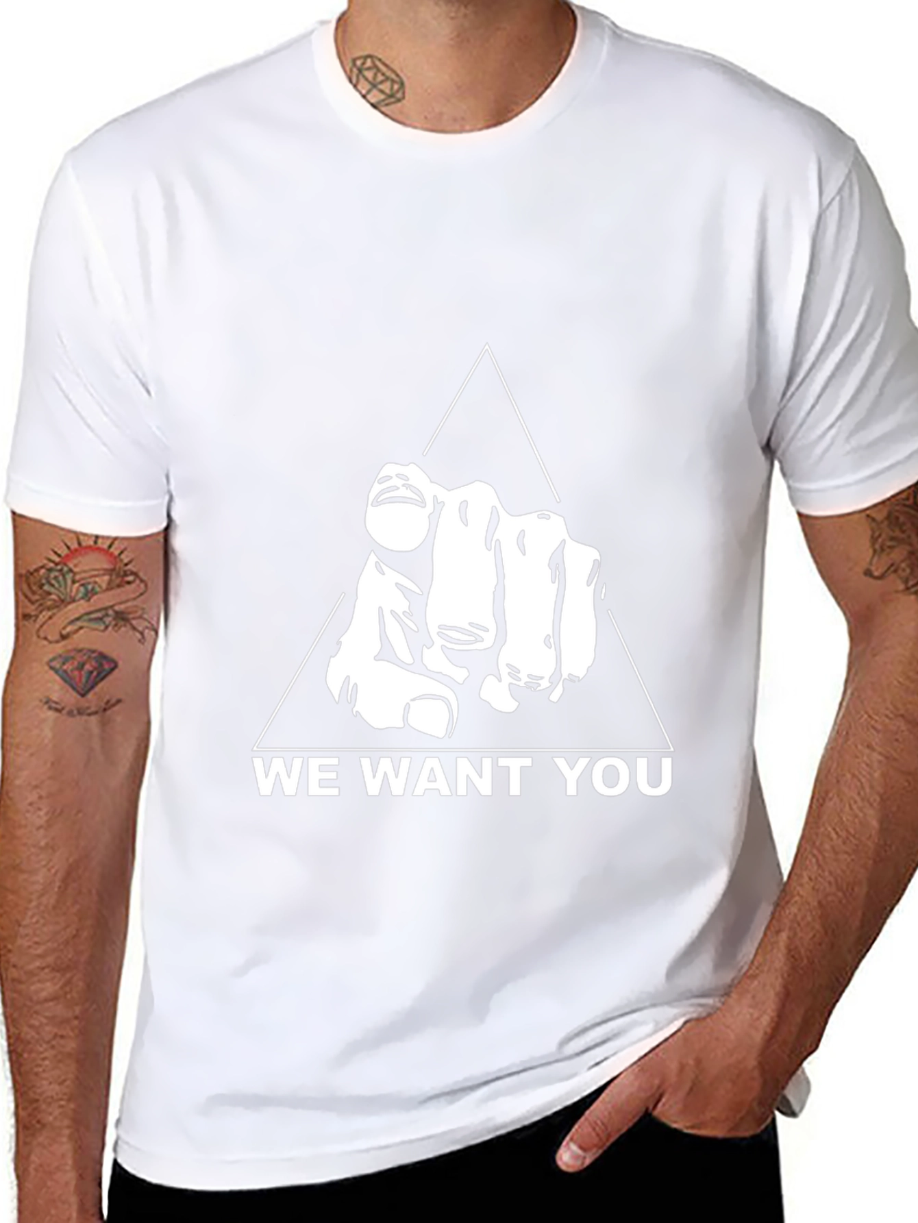 We Want You Graphic T-Shirt