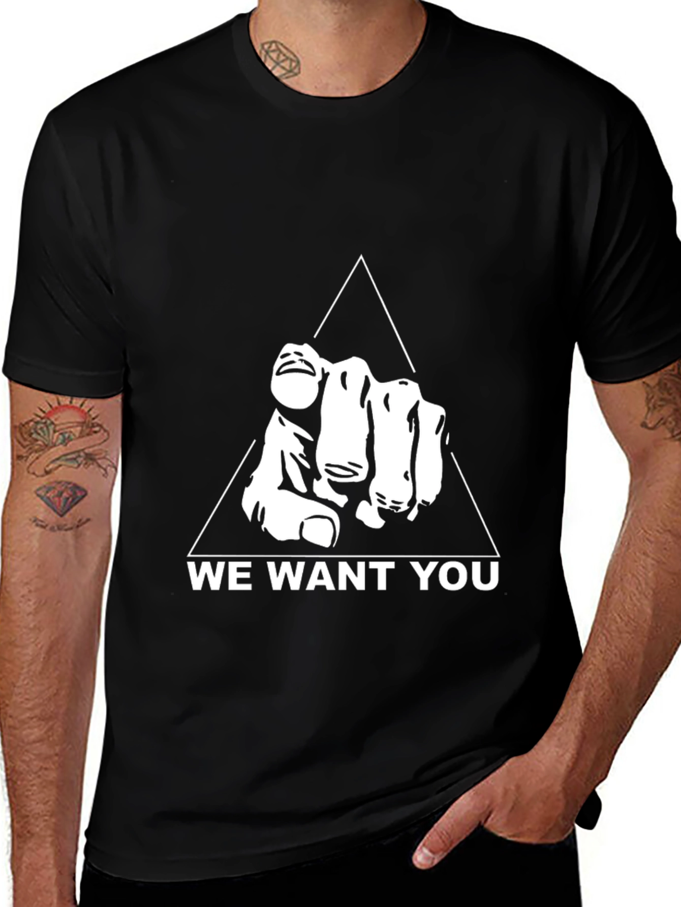We Want You Graphic T-Shirt