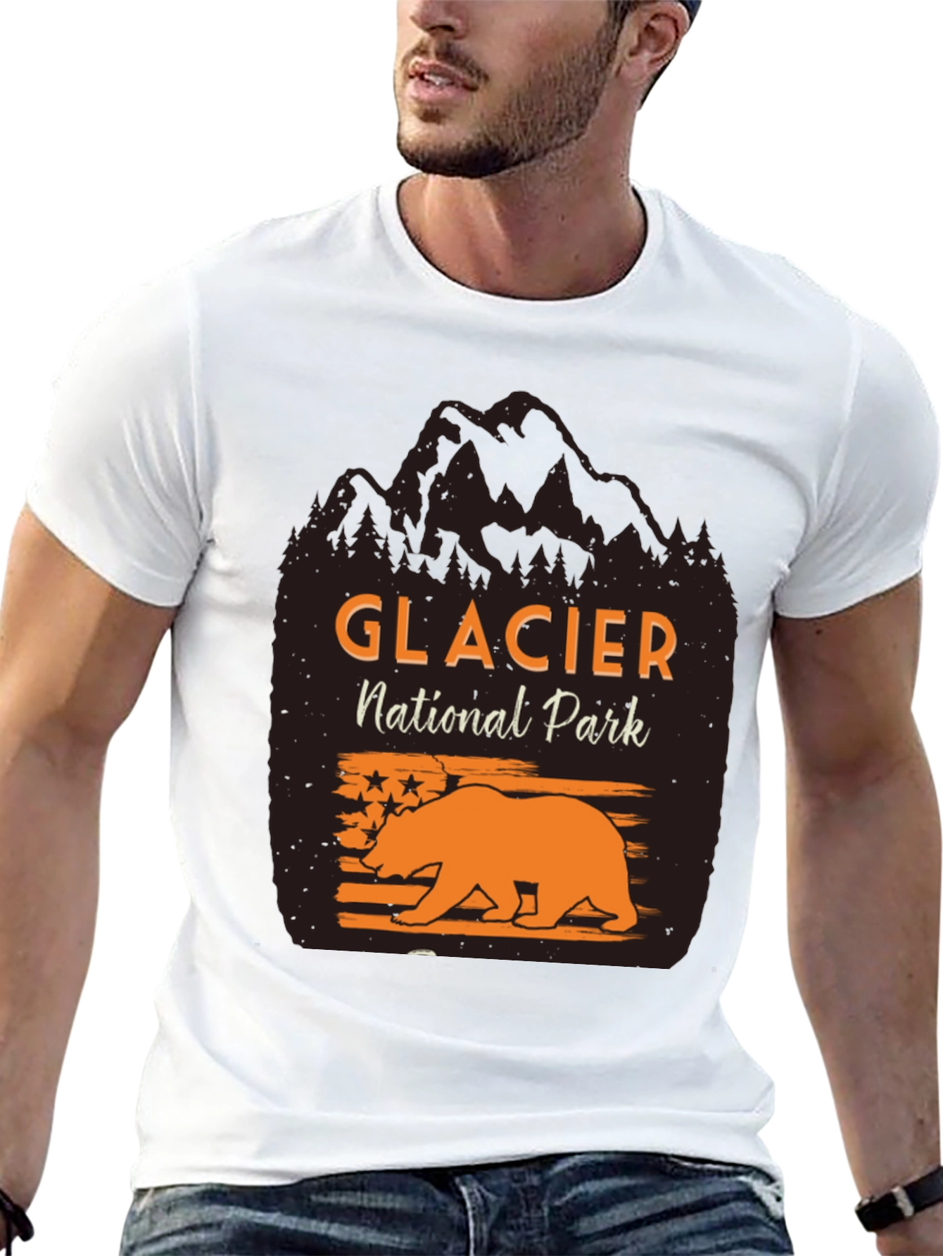 Glacier National Park Bear T-Shirt