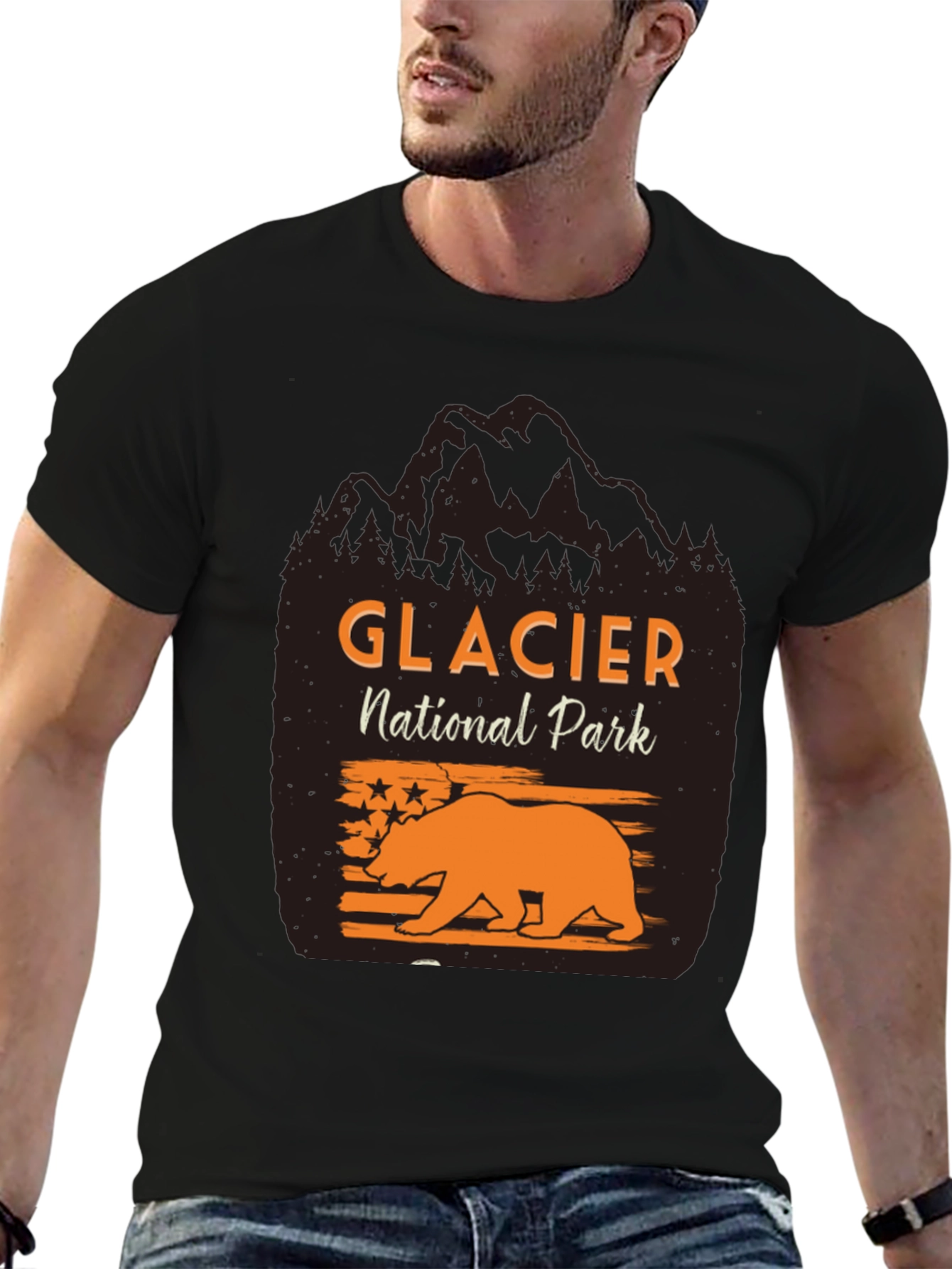 Glacier National Park Bear T-Shirt