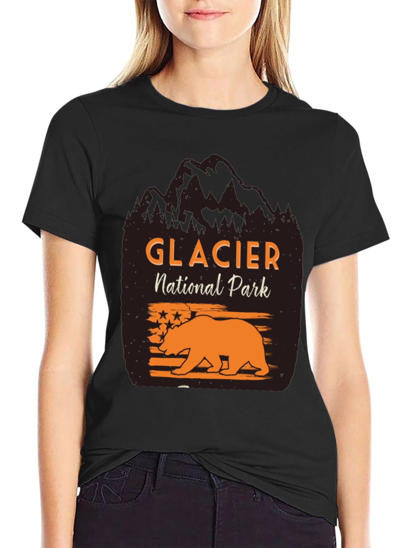 Glacier National Park Bear T-Shirt