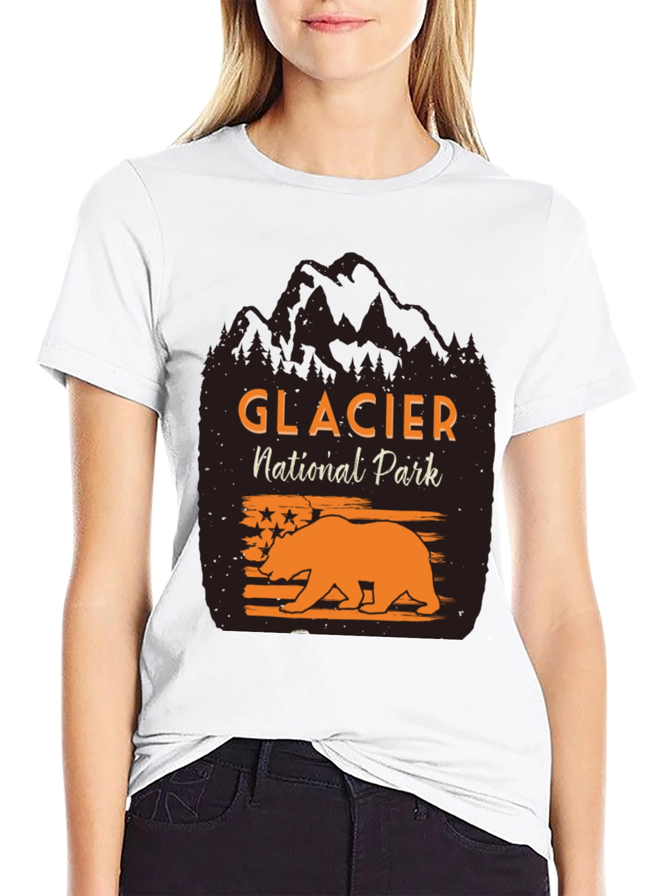 Glacier National Park Bear T-Shirt