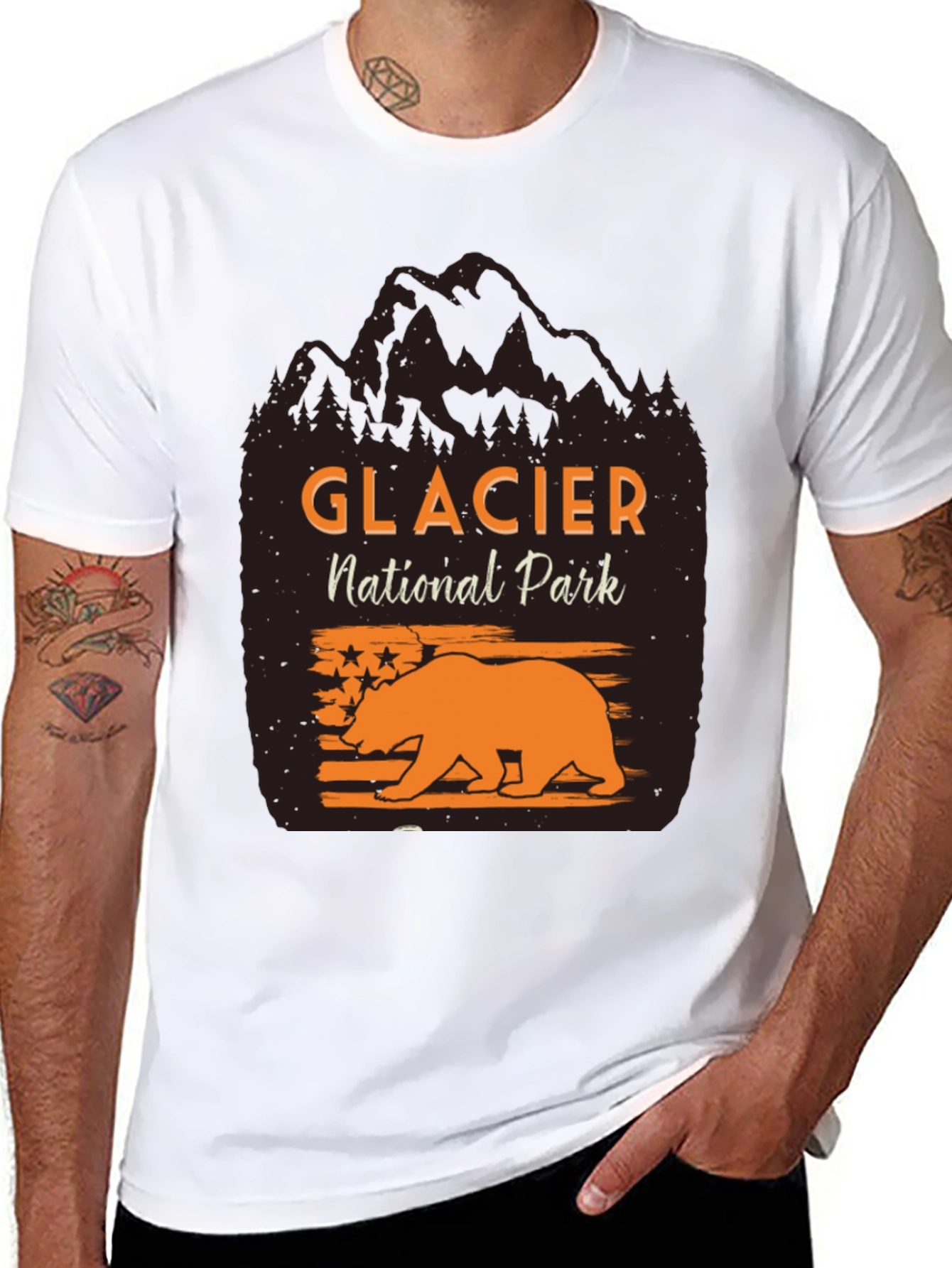 Glacier National Park Bear T-Shirt