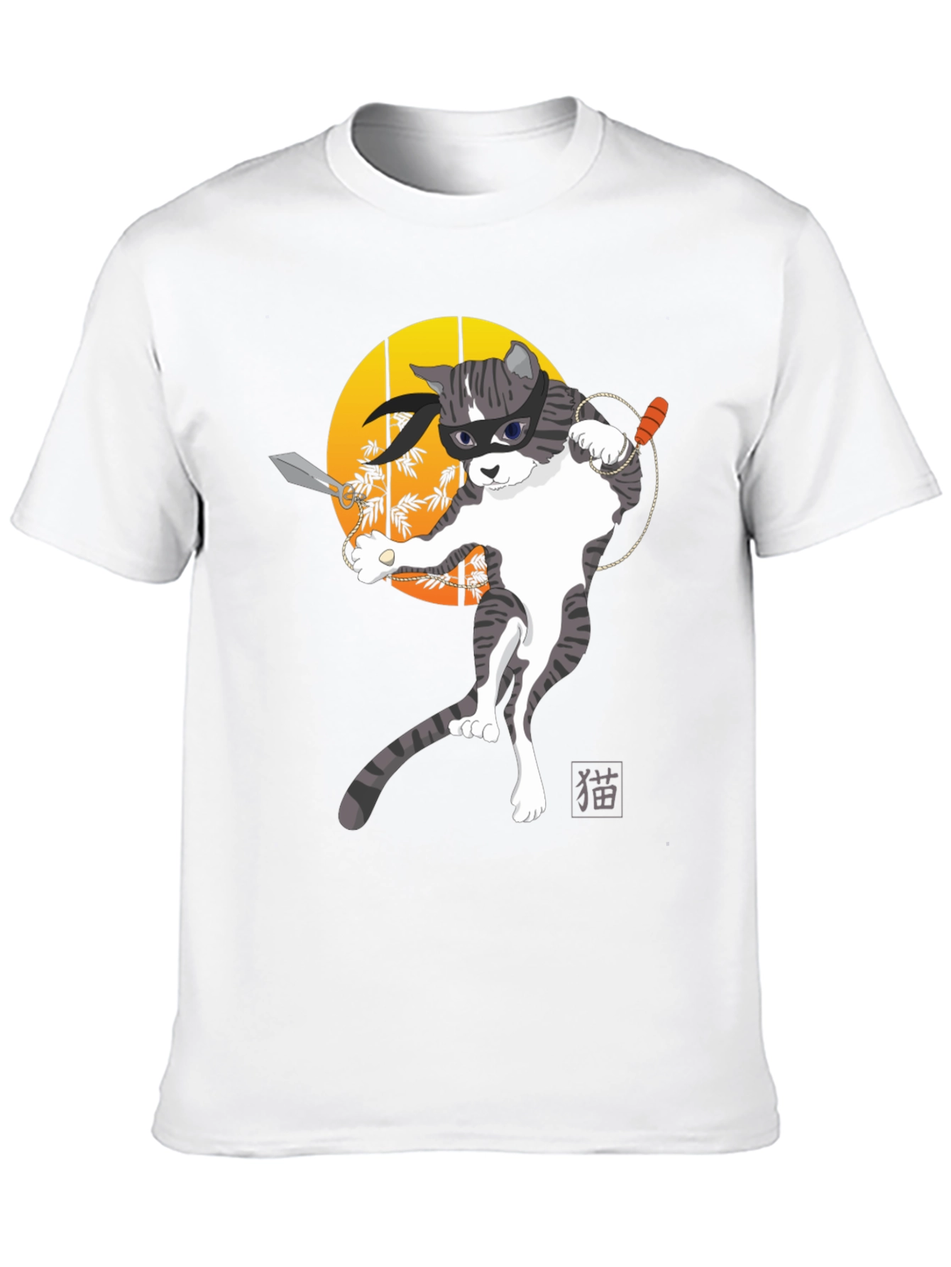 Ninja Cat T-Shirt - Cool Graphic Tee