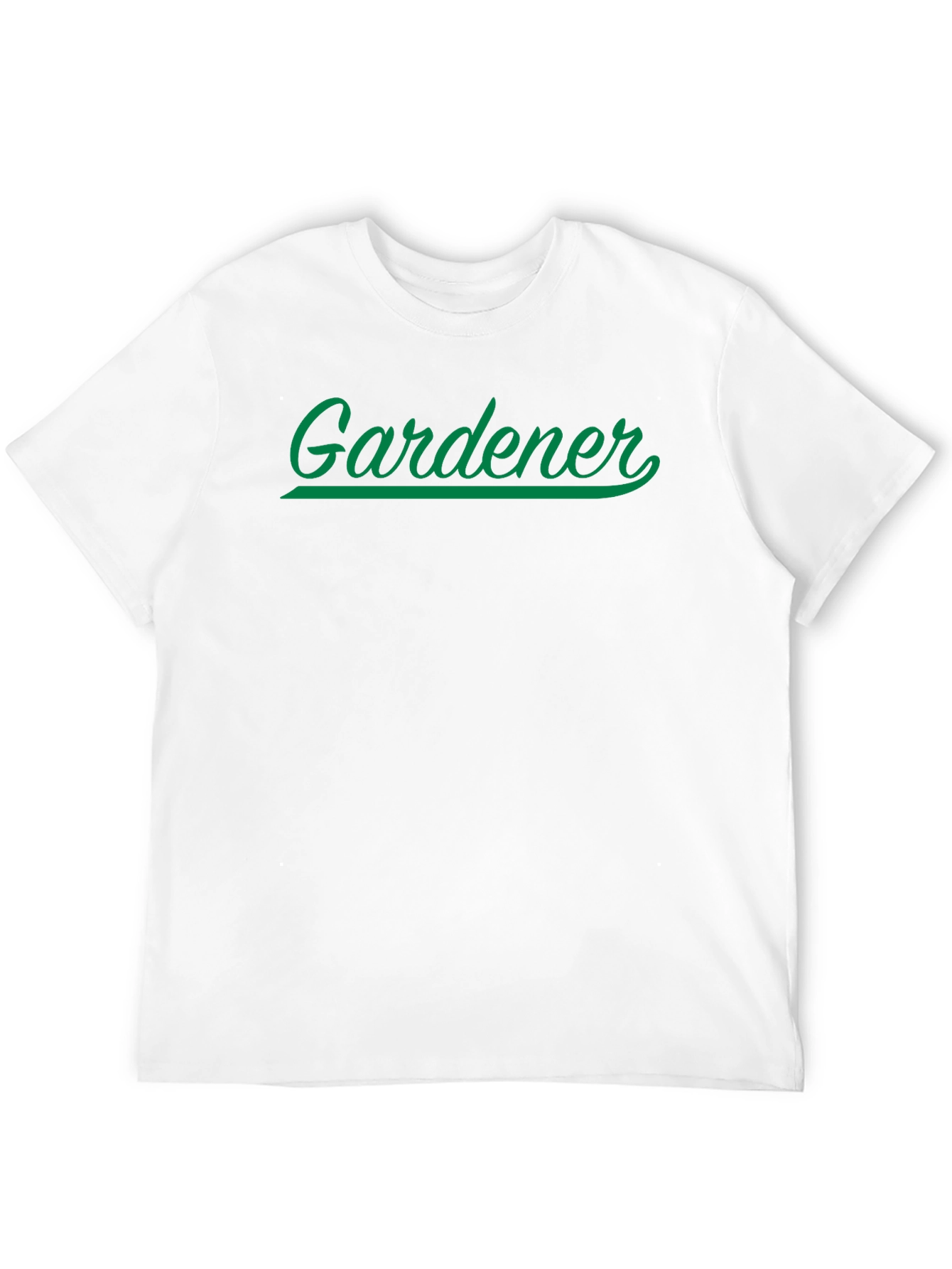 Gardener T-Shirt - Black Cotton Graphic Tee