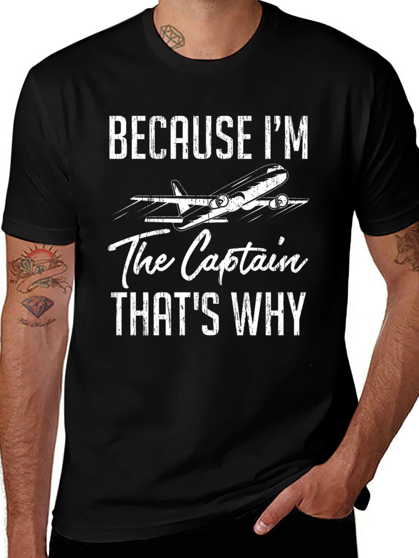 Because Im The Captain T-Shirt