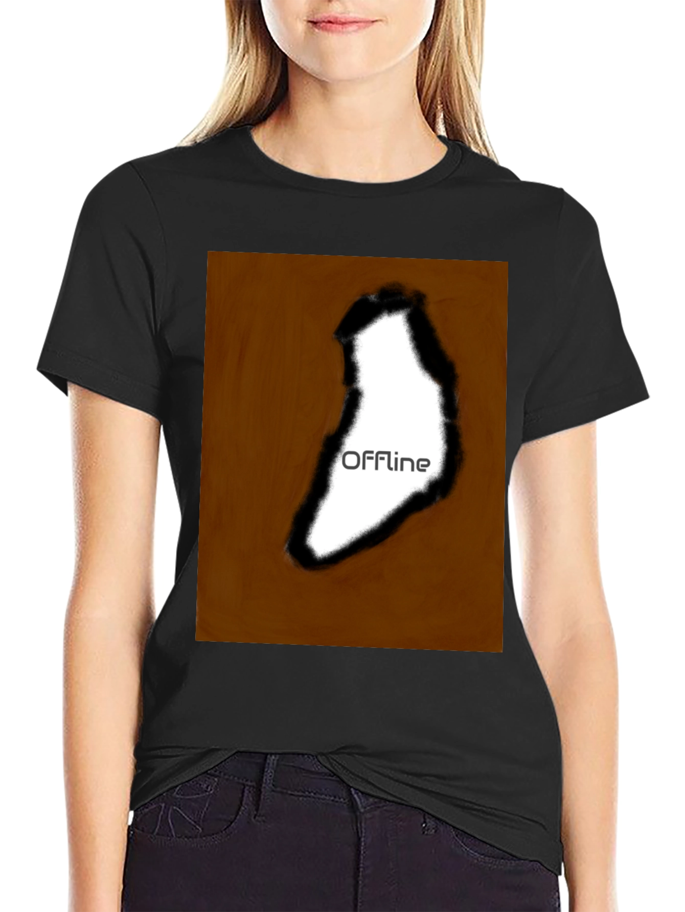 Offline Mode Graphic Tee - Unique Design