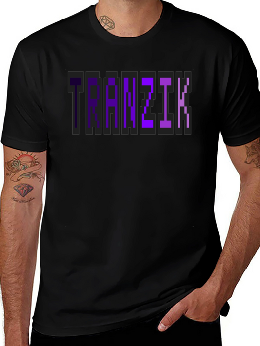 Tranzit Pixelated T-Shirt - Retro Gamer Style
