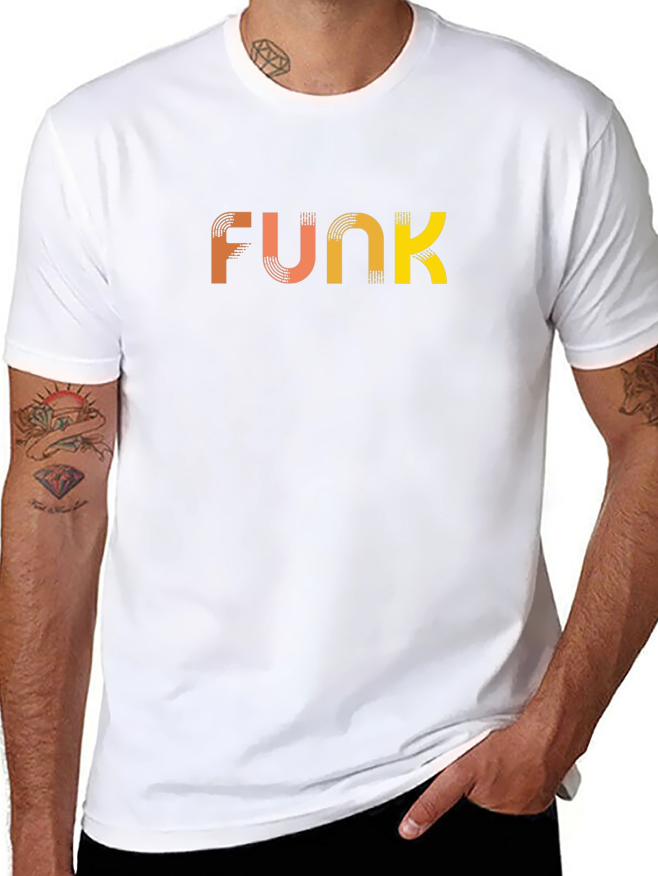 Retro Funk T-Shirt - Black Graphic Tee