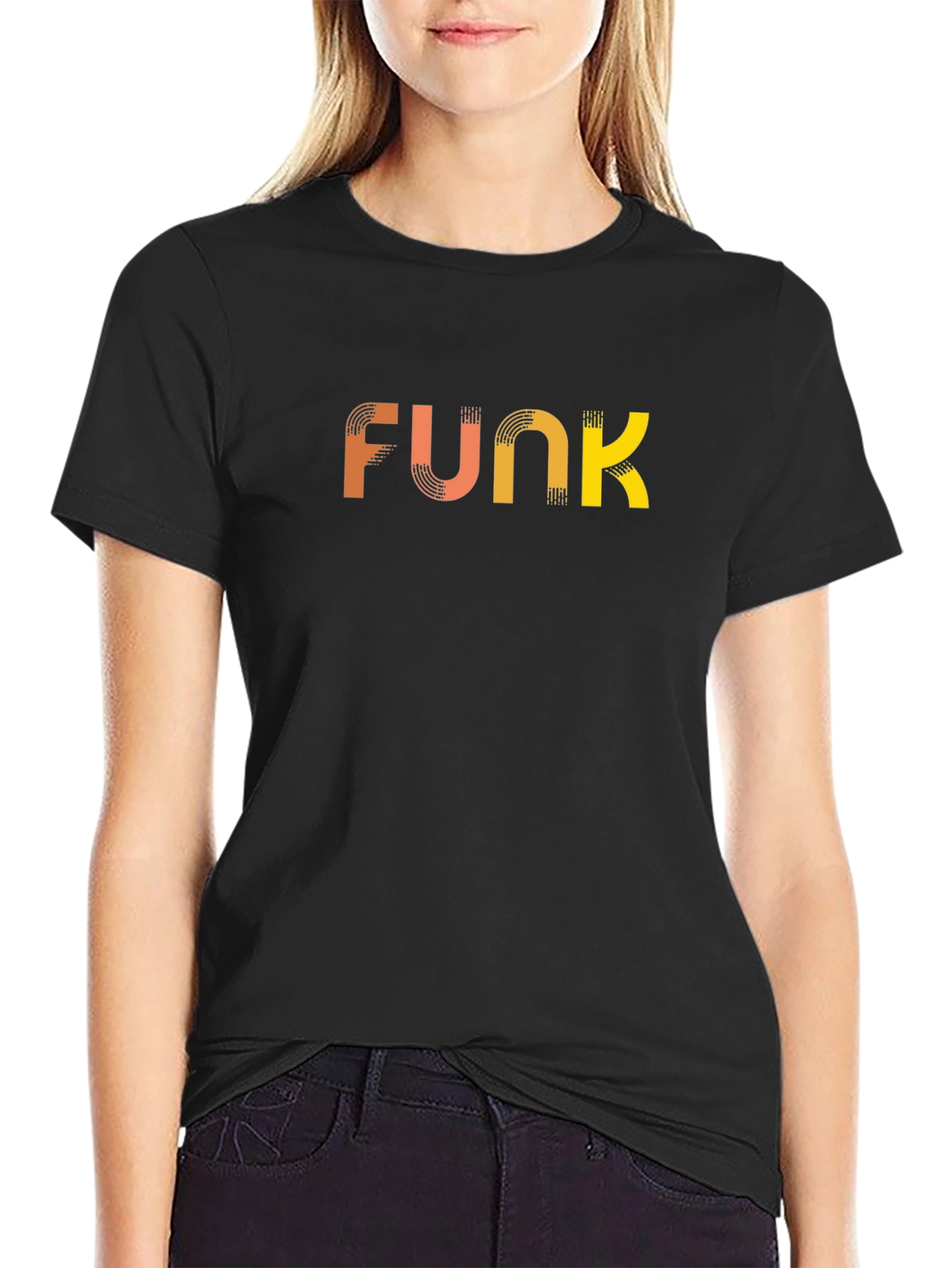 Retro Funk T-Shirt - Black Graphic Tee