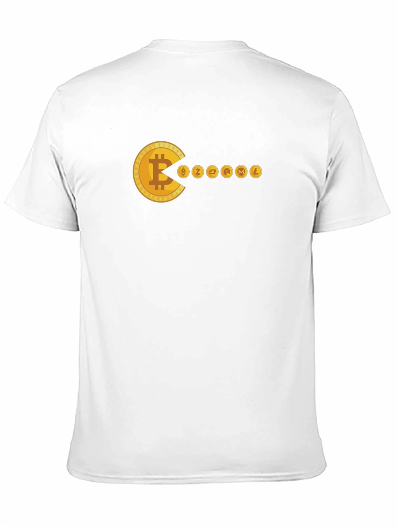 Bitcoin Pac-Man Crypto T-Shirt
