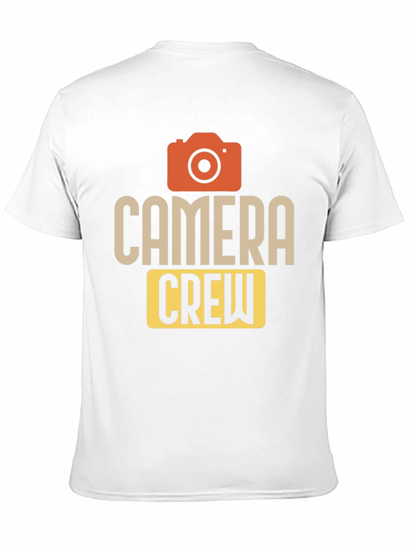 Camera Crew Graphic T-Shirt - Photography Fan Apparel