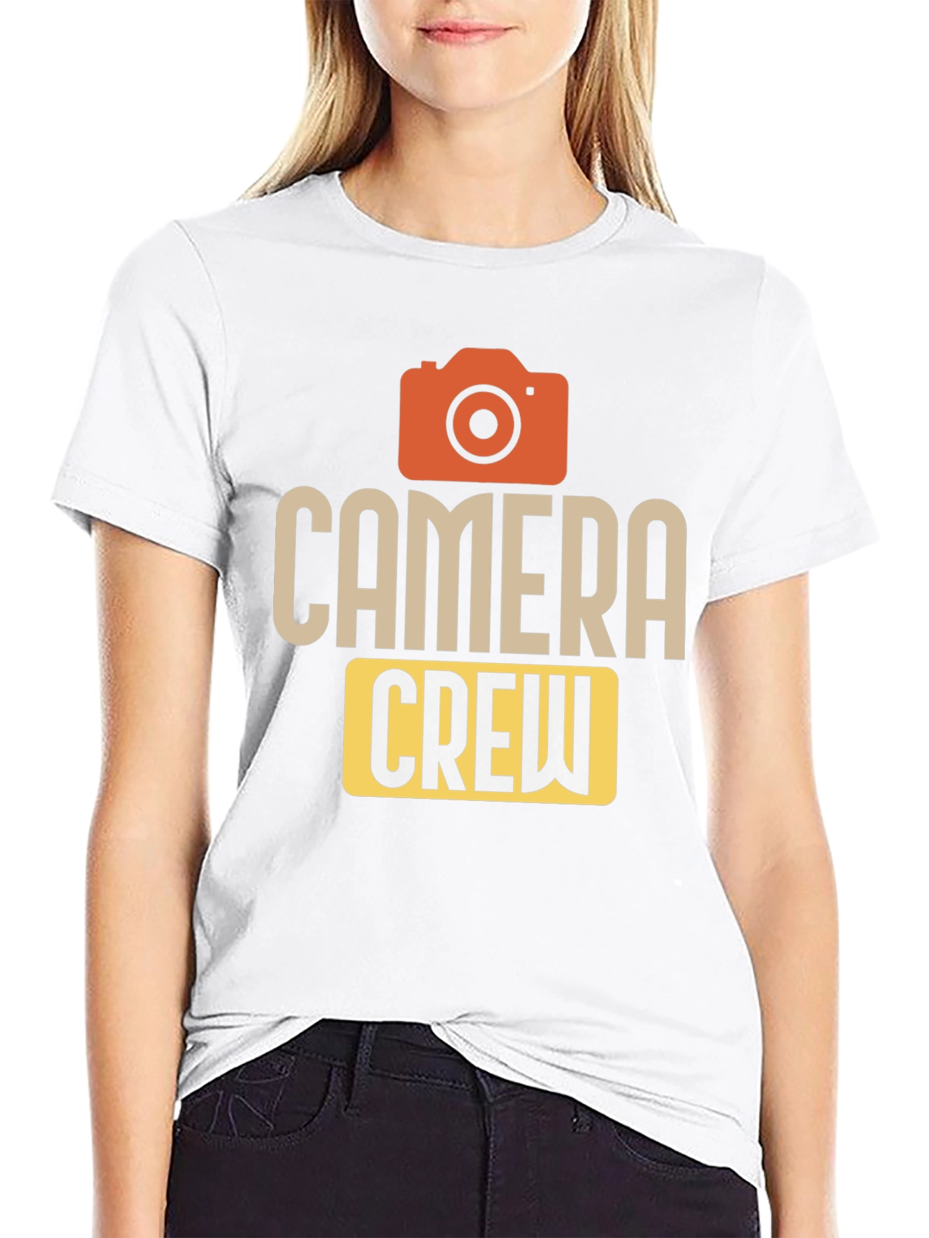 Camera Crew Graphic T-Shirt - Photography Fan Apparel