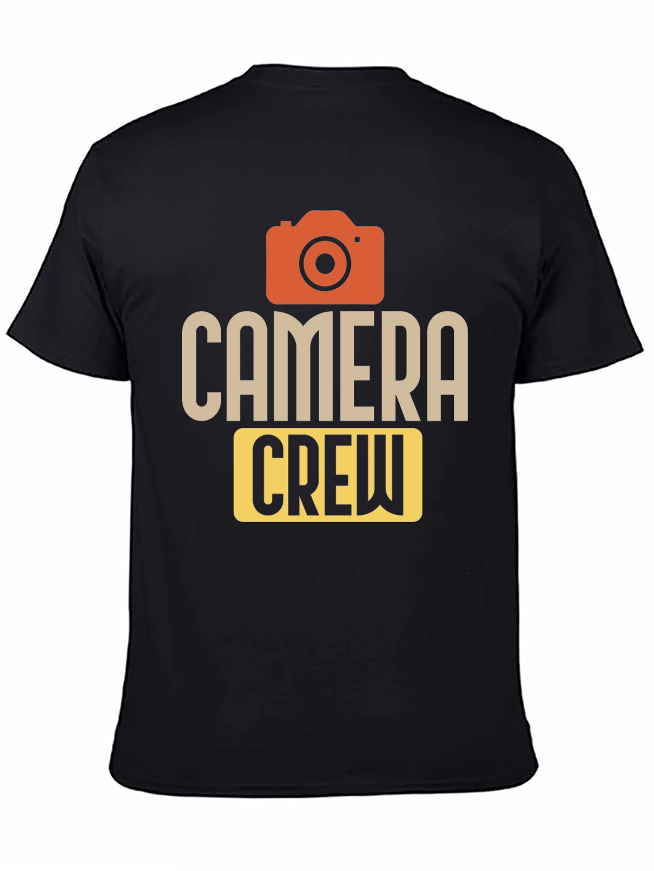 Camera Crew Graphic T-Shirt - Photography Fan Apparel
