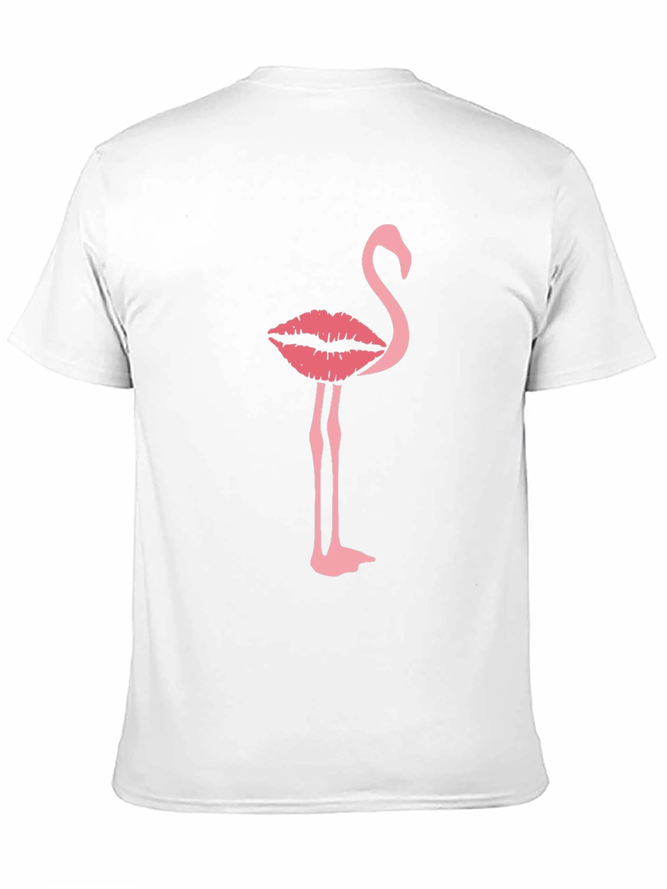 Lip Flamingo T-Shirt - Unique Graphic Tee
