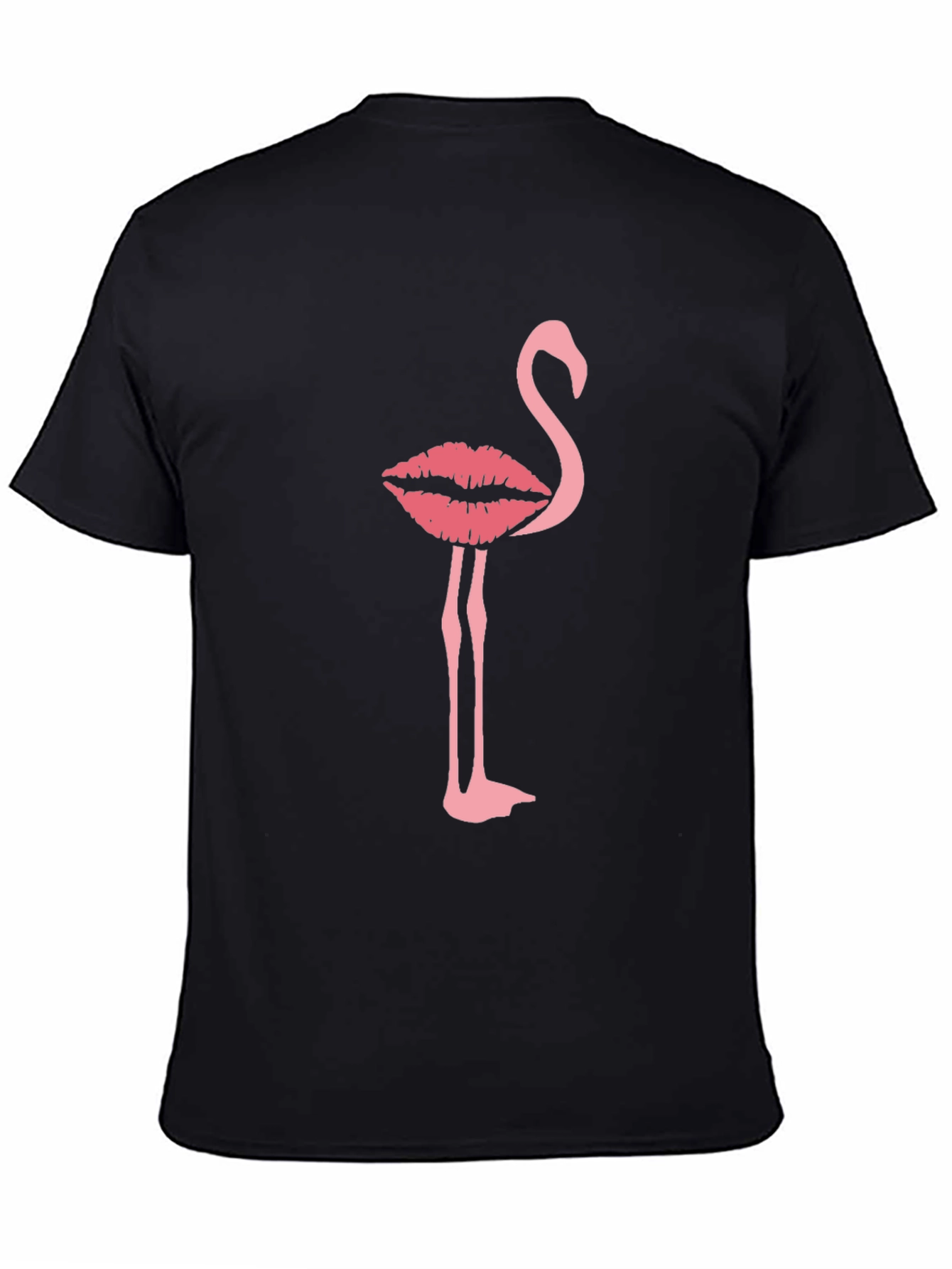 Lip Flamingo T-Shirt - Unique Graphic Tee