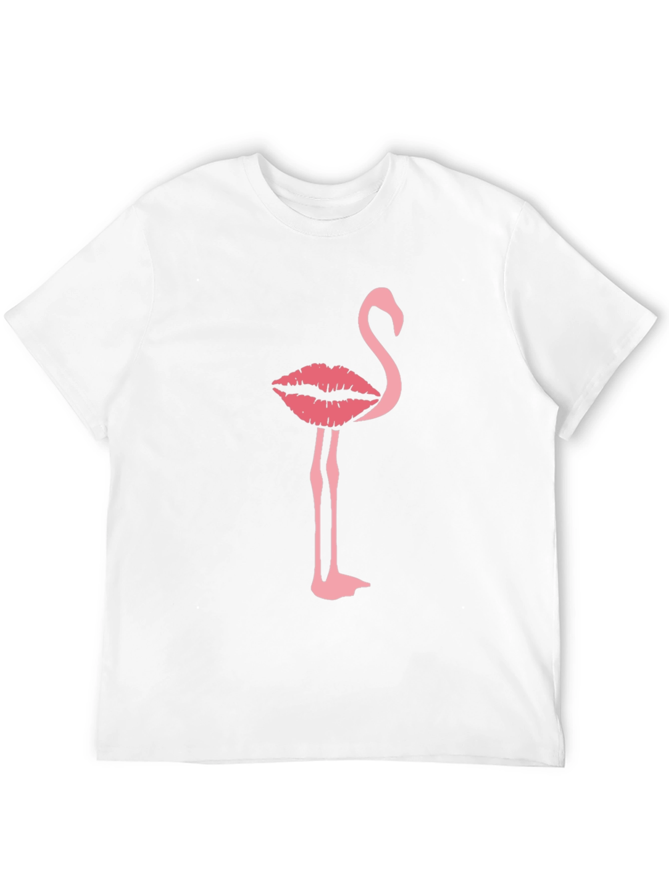 Lip Flamingo T-Shirt - Unique Graphic Tee