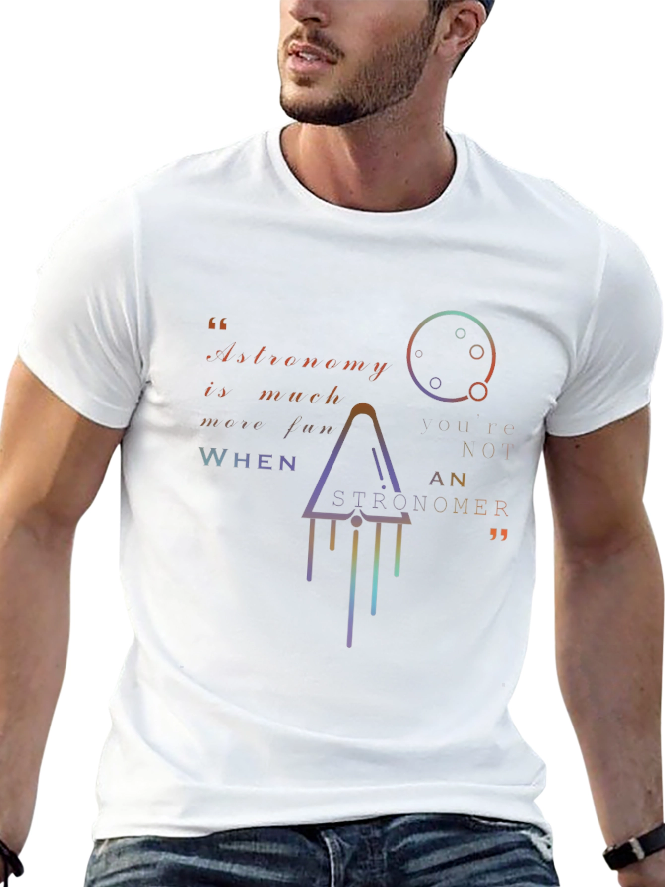 Astronomy Fun Graphic T-Shirt