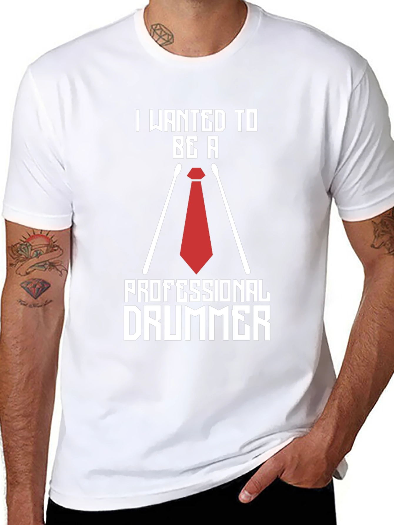 Professional Drummer T-Shirt - Funny Drummer Gift