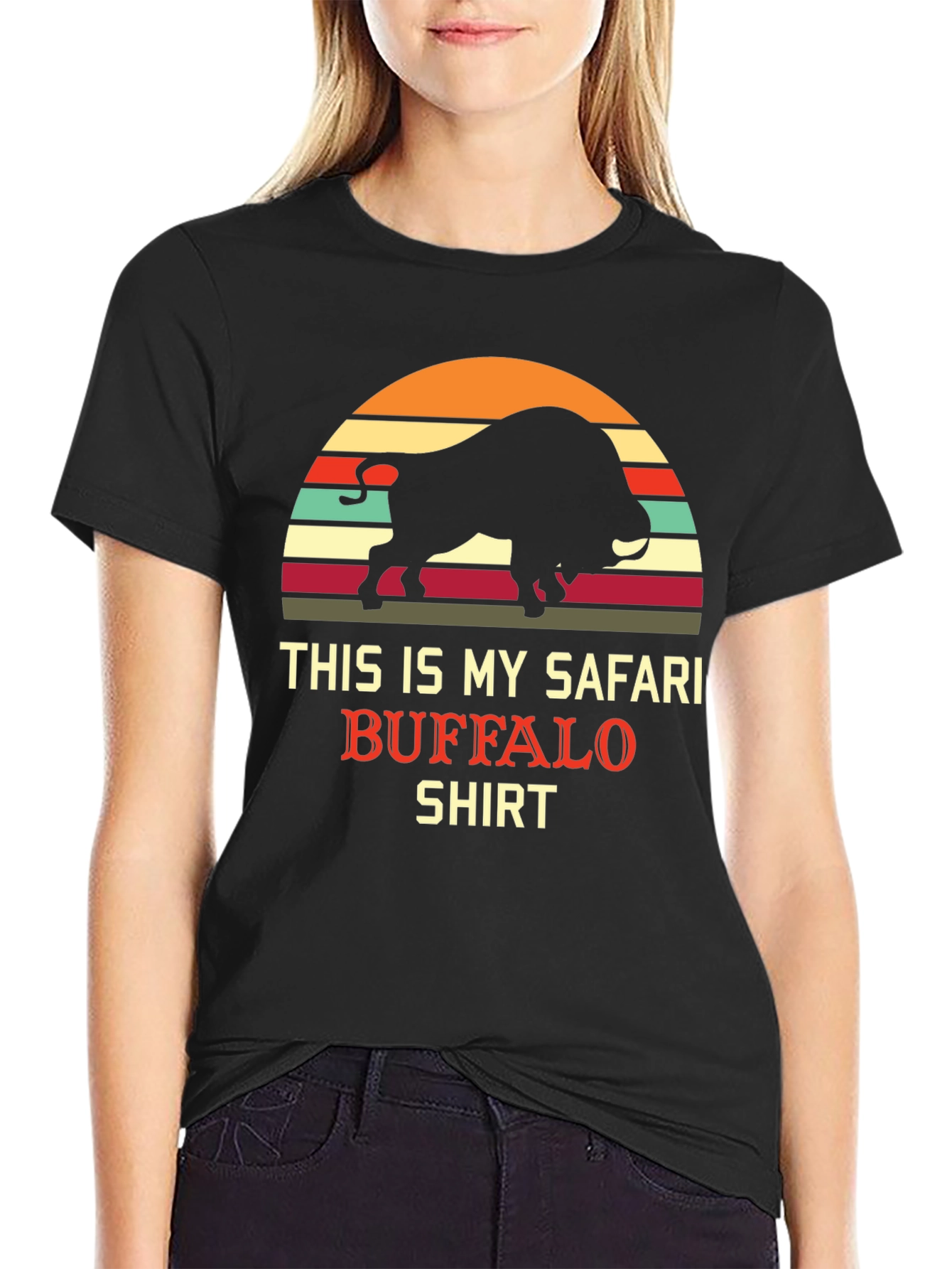 Safari Buffalo T-Shirt