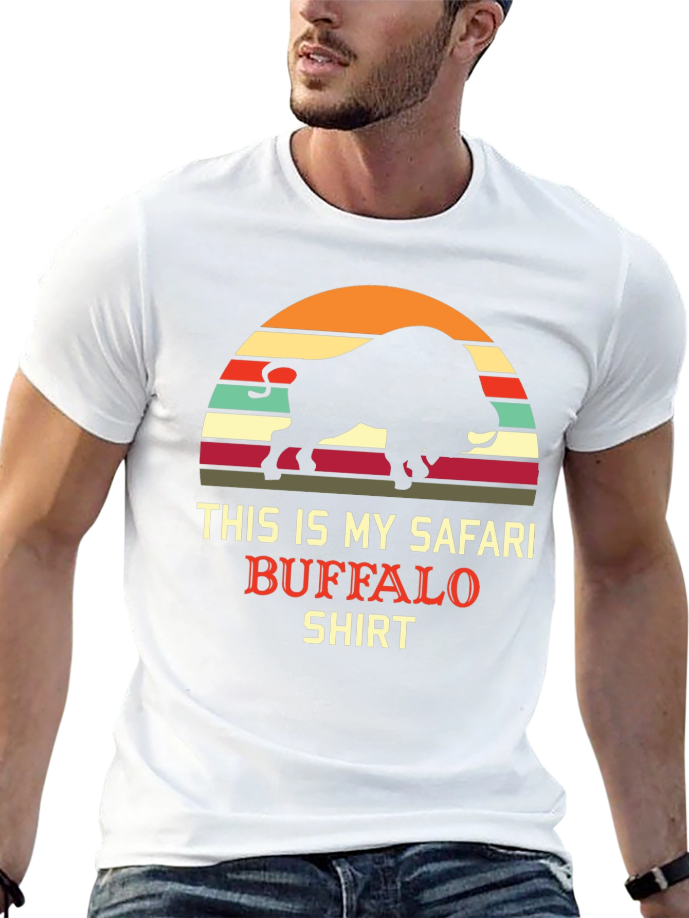 Safari Buffalo T-Shirt