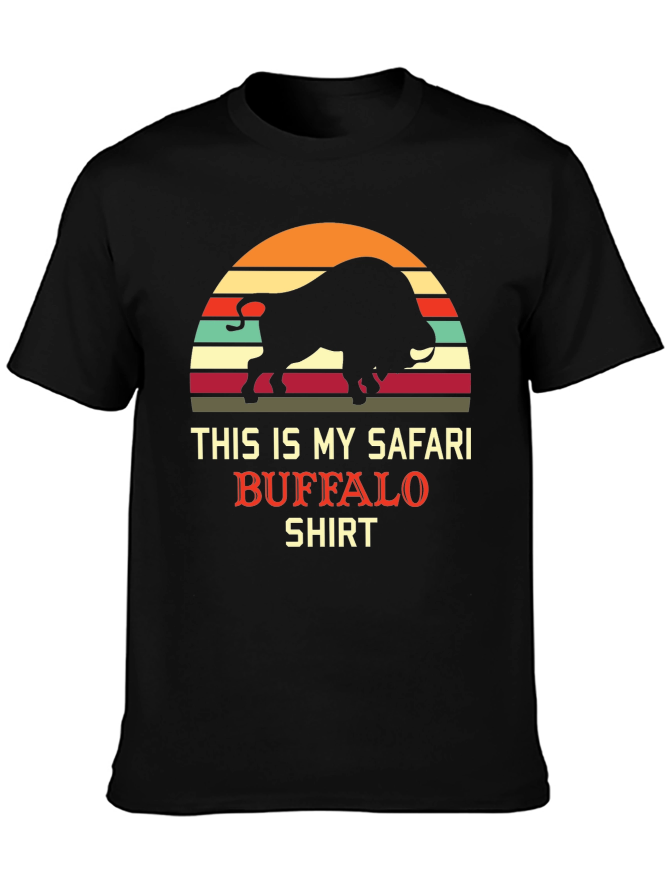 Safari Buffalo T-Shirt