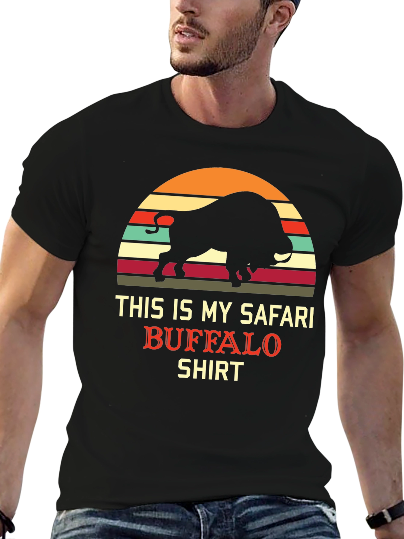 Safari Buffalo T-Shirt