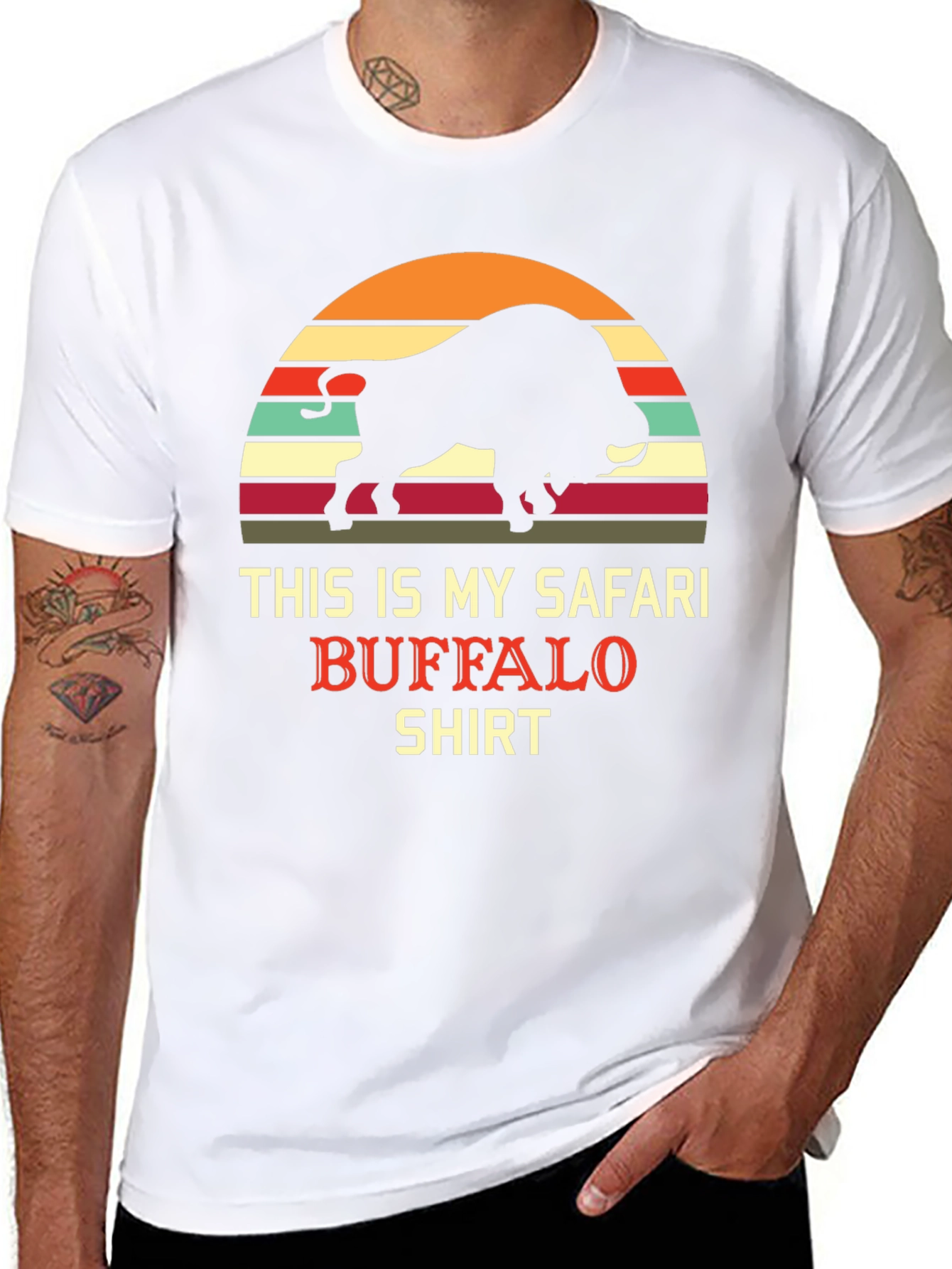 Safari Buffalo T-Shirt