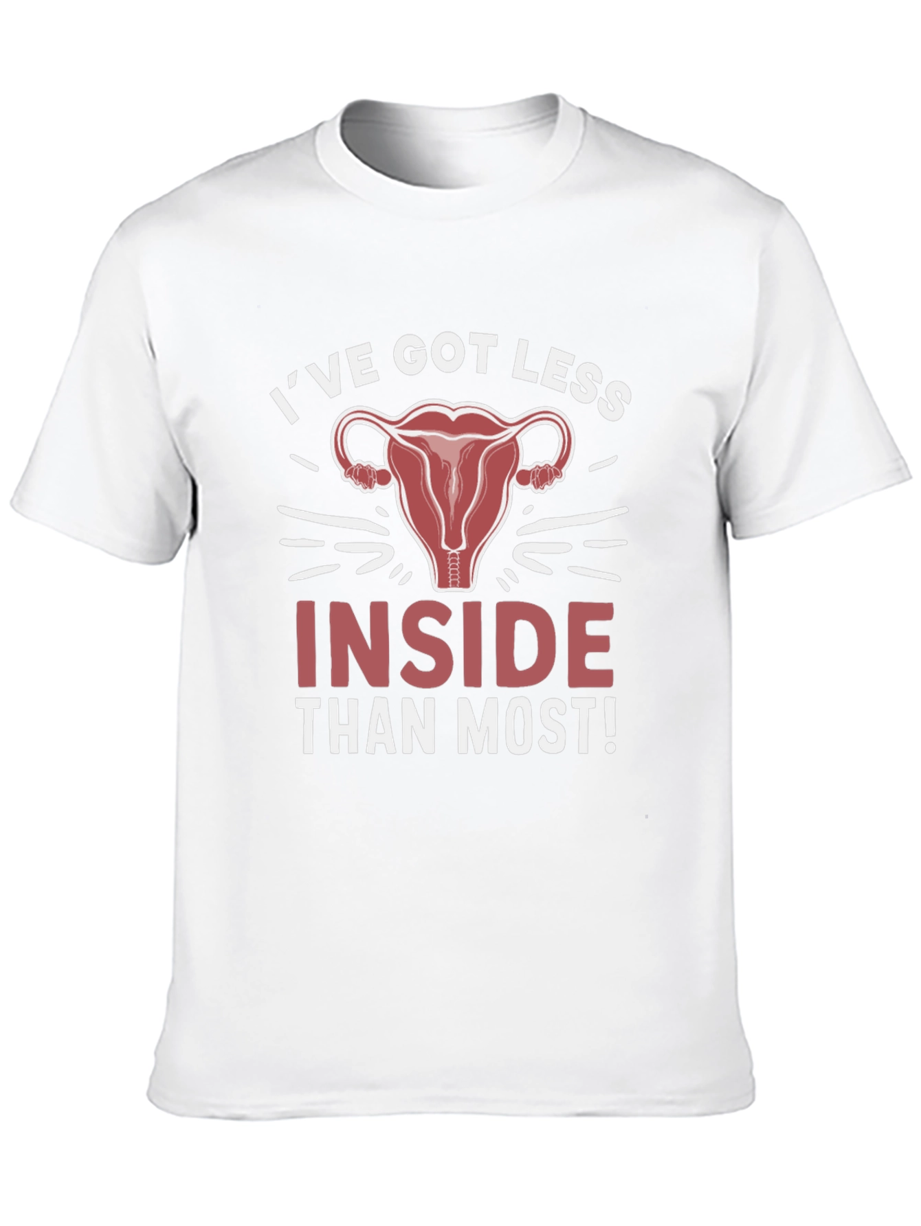 Ive Got Less Inside Black T-Shirt