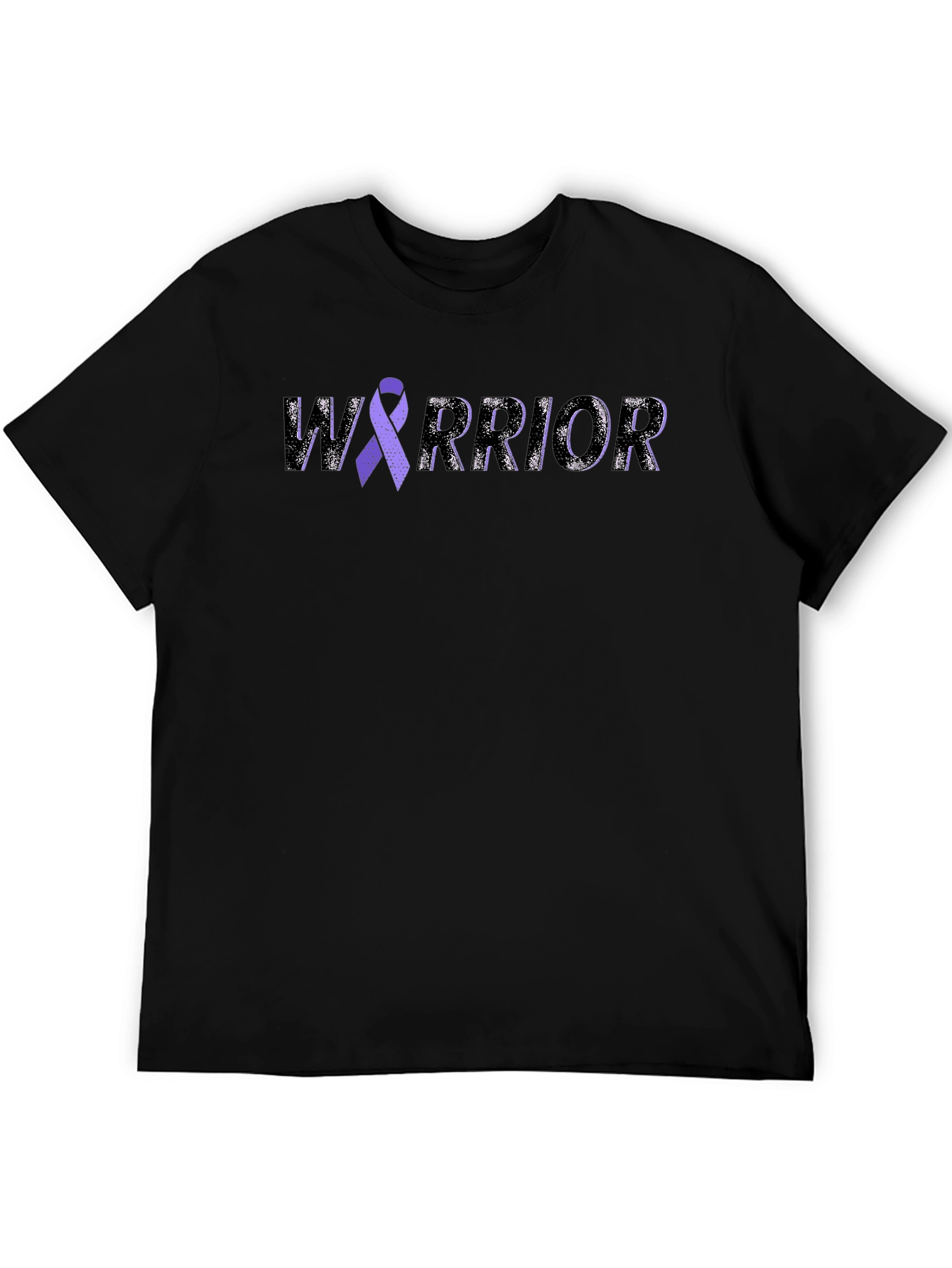 Warrior Awareness Ribbon Tee - Black