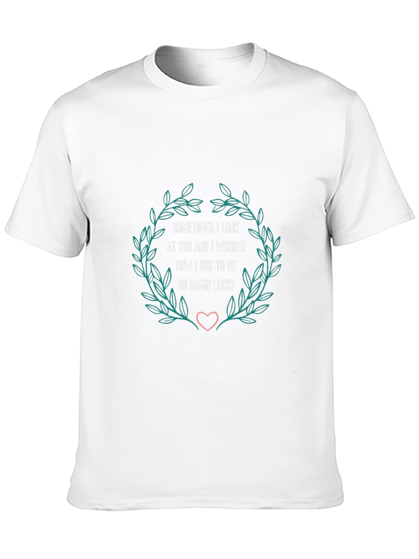 Lucky Love Graphic Tee - Soft Cotton Blend