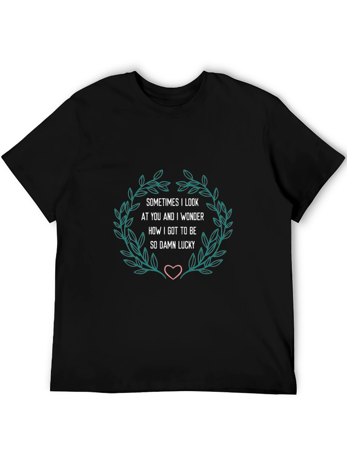 Lucky Love Graphic Tee - Soft Cotton Blend