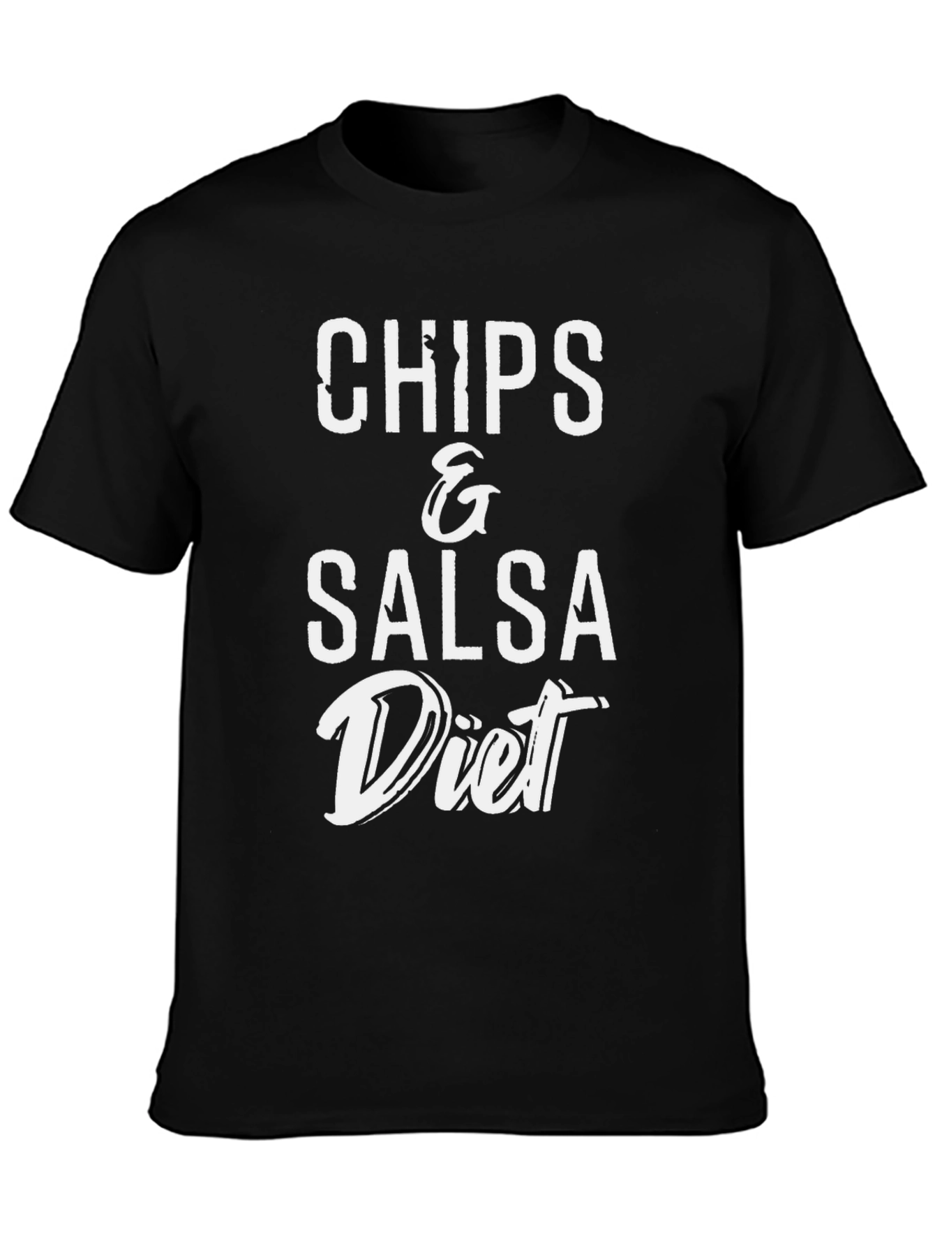 Chips & Salsa Diet T-Shirt - Funny Foodie Tee