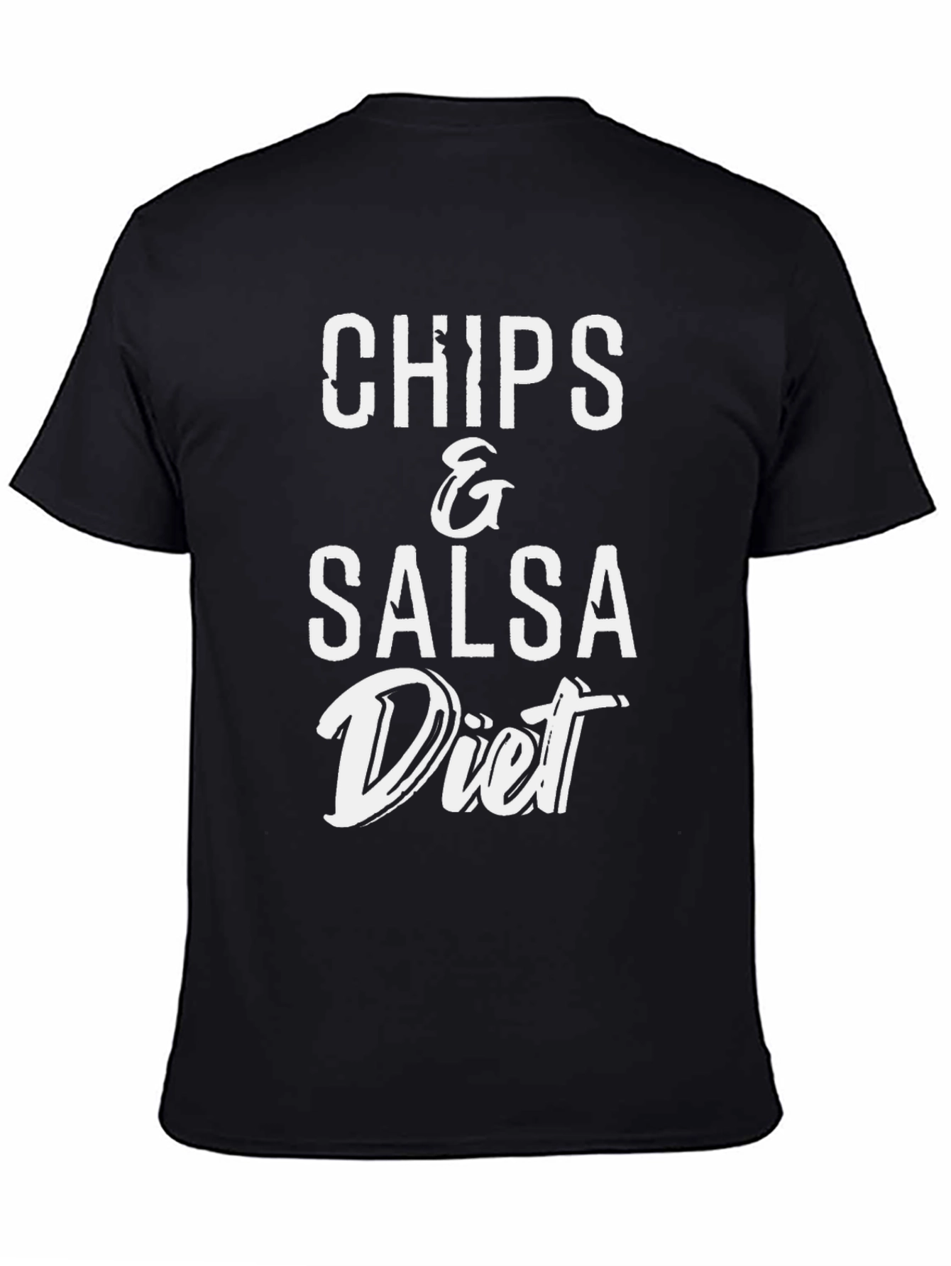 Chips & Salsa Diet T-Shirt - Funny Foodie Tee